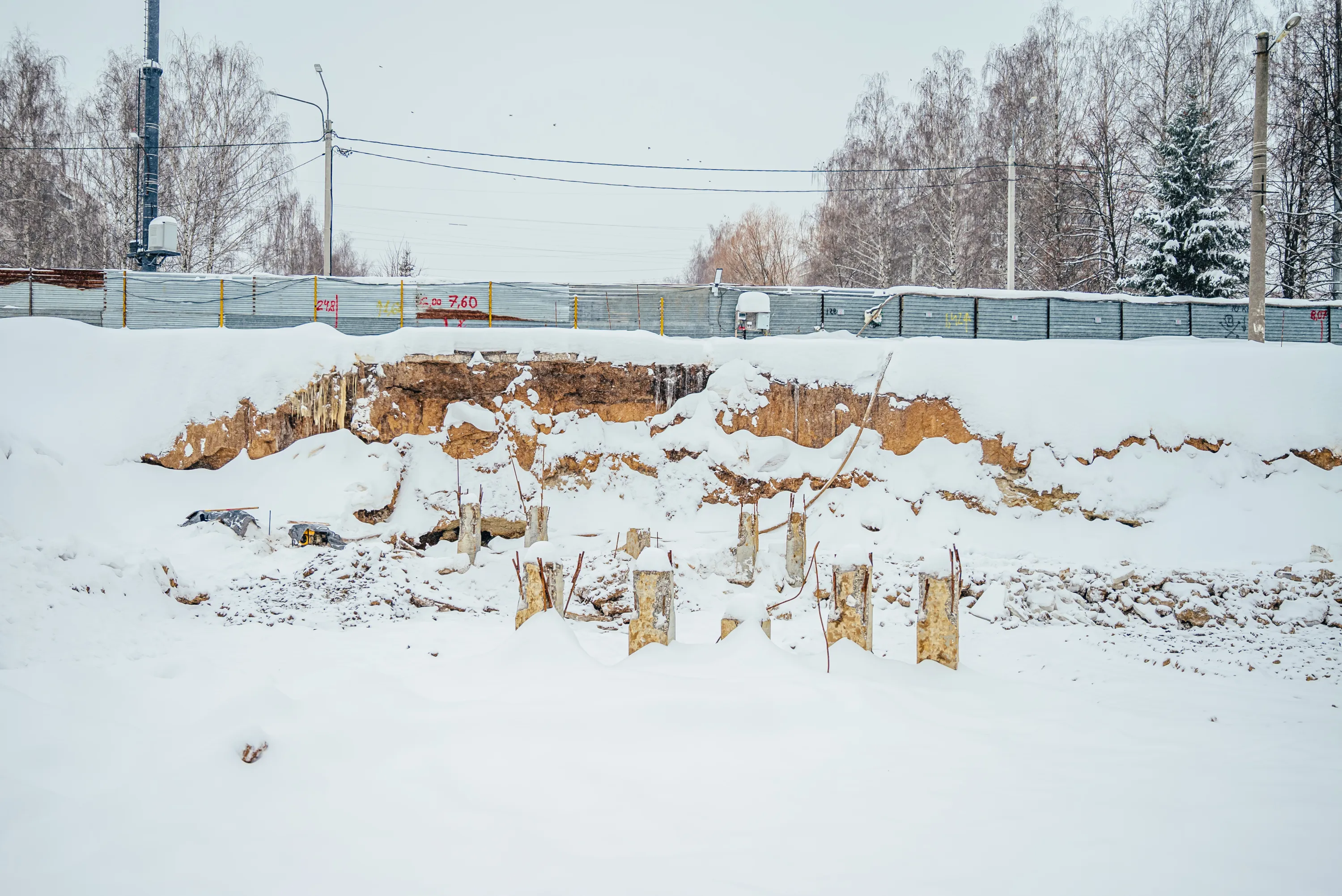 Полярная звезда ход строительства