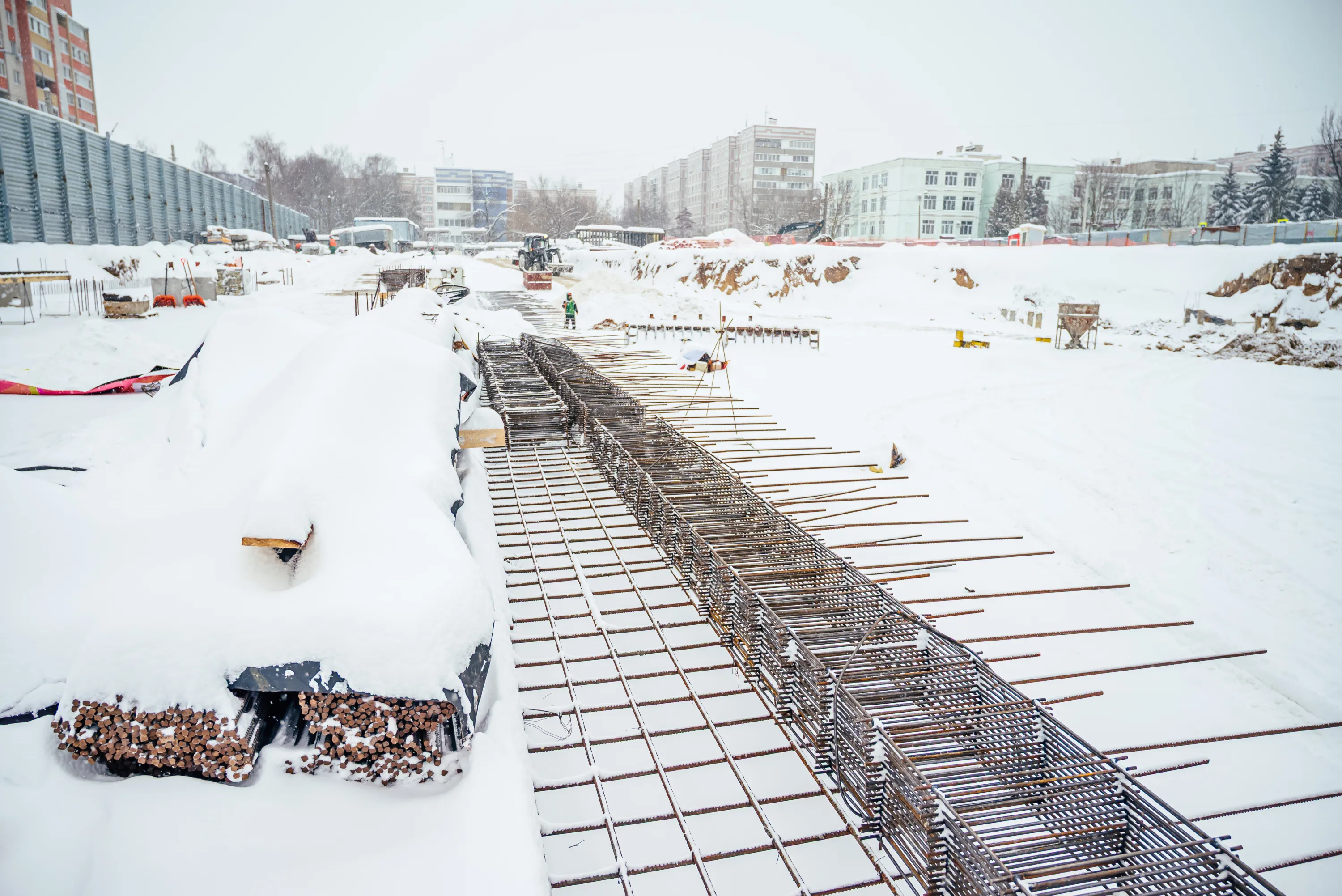 Полярная звезда ход строительства