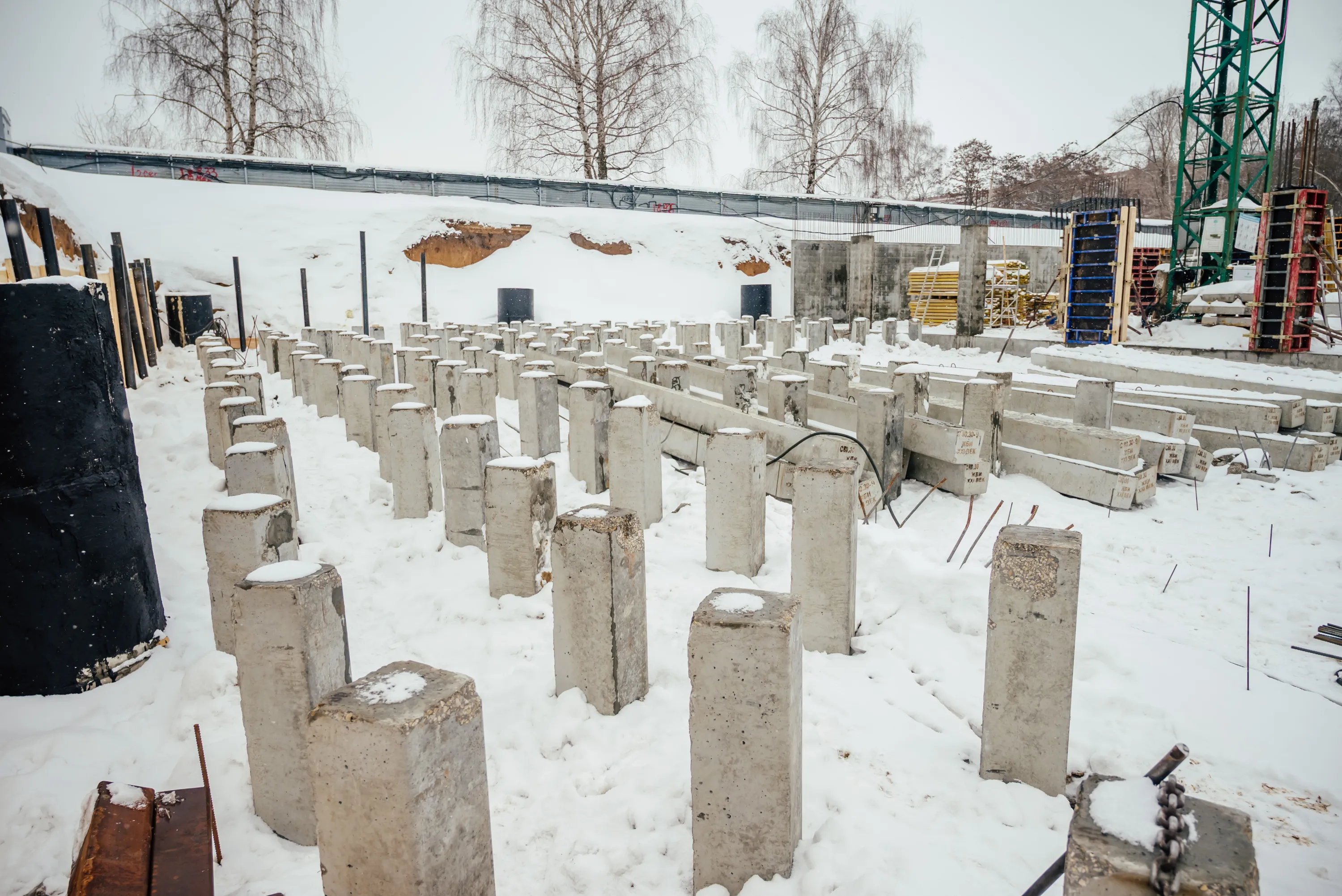 Полярная звезда ход строительства