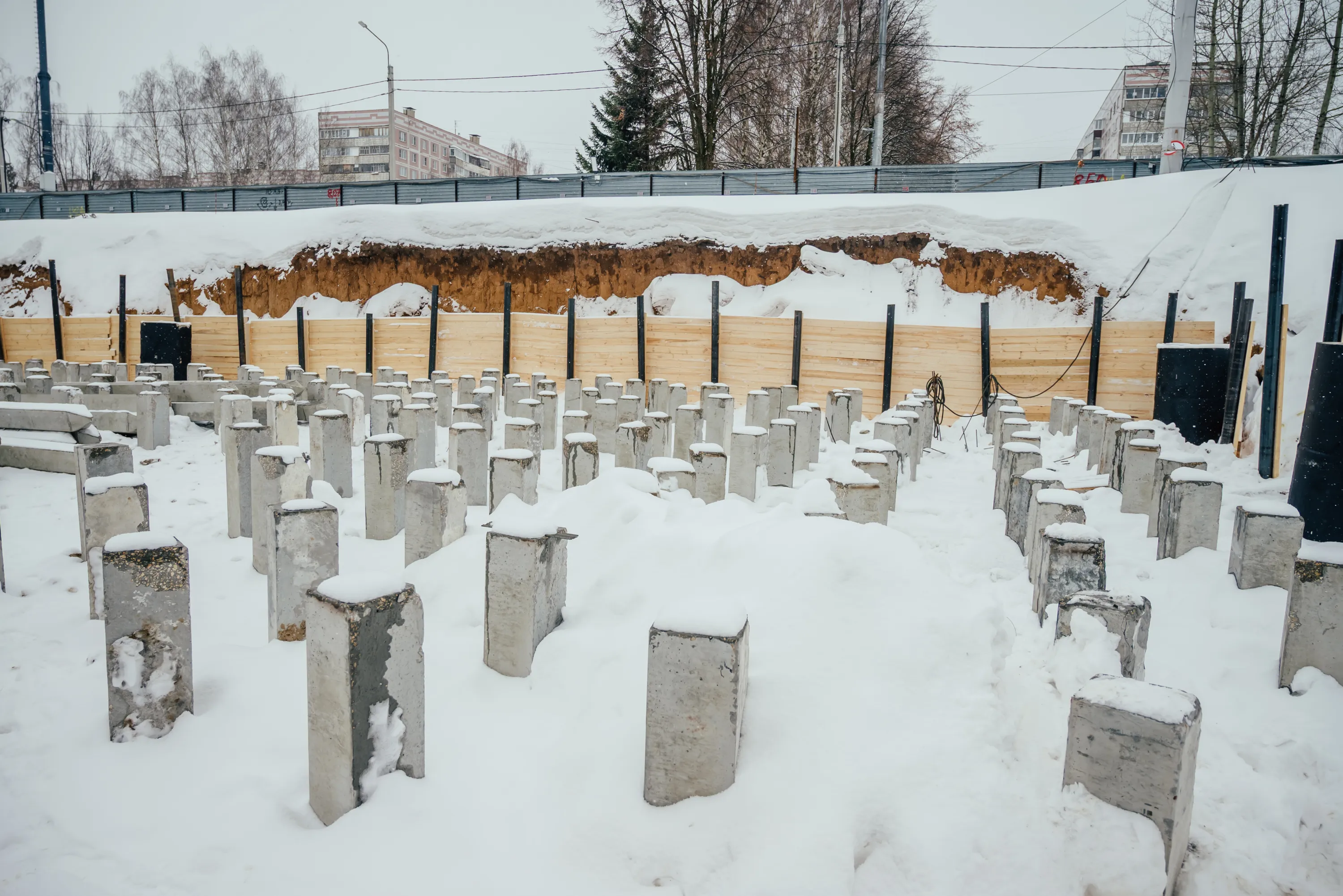 Полярная звезда ход строительства