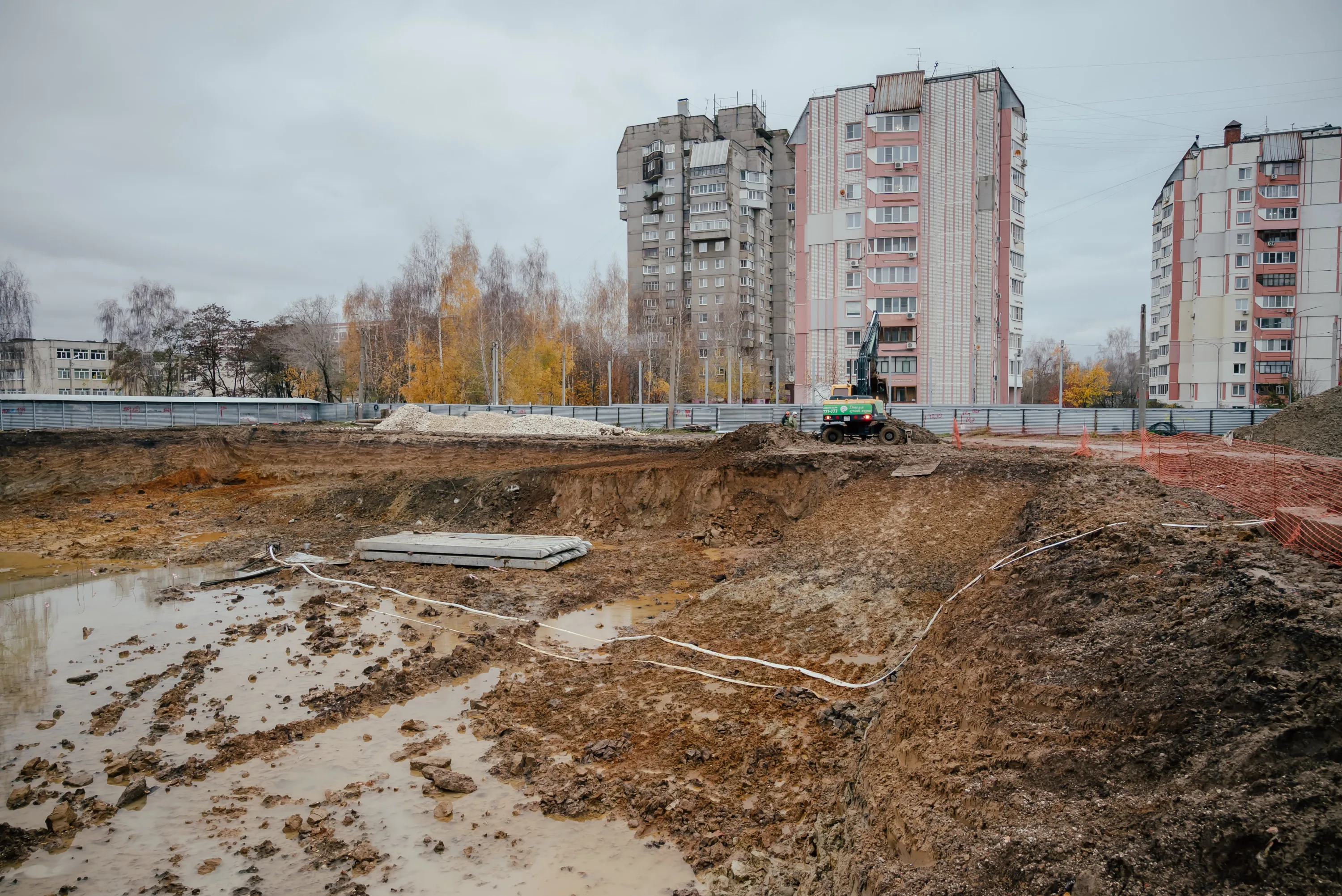 Полярная звезда ход строительства