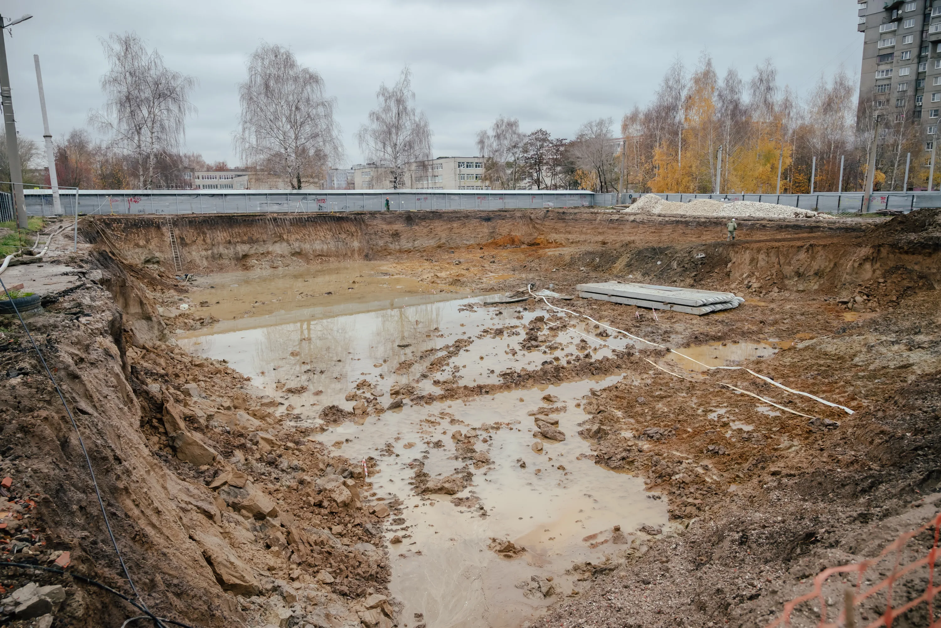 Полярная звезда ход строительства