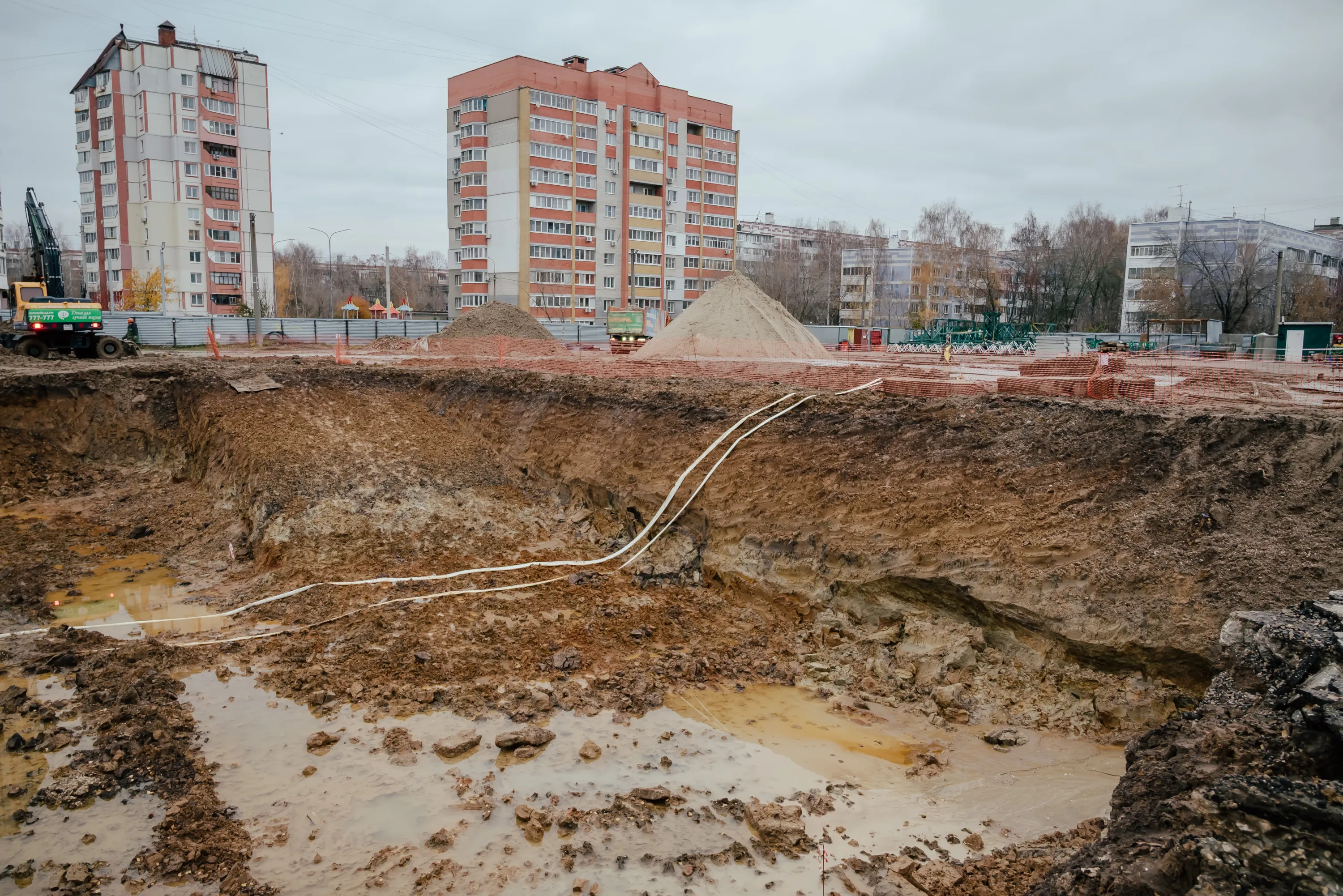 Полярная звезда ход строительства
