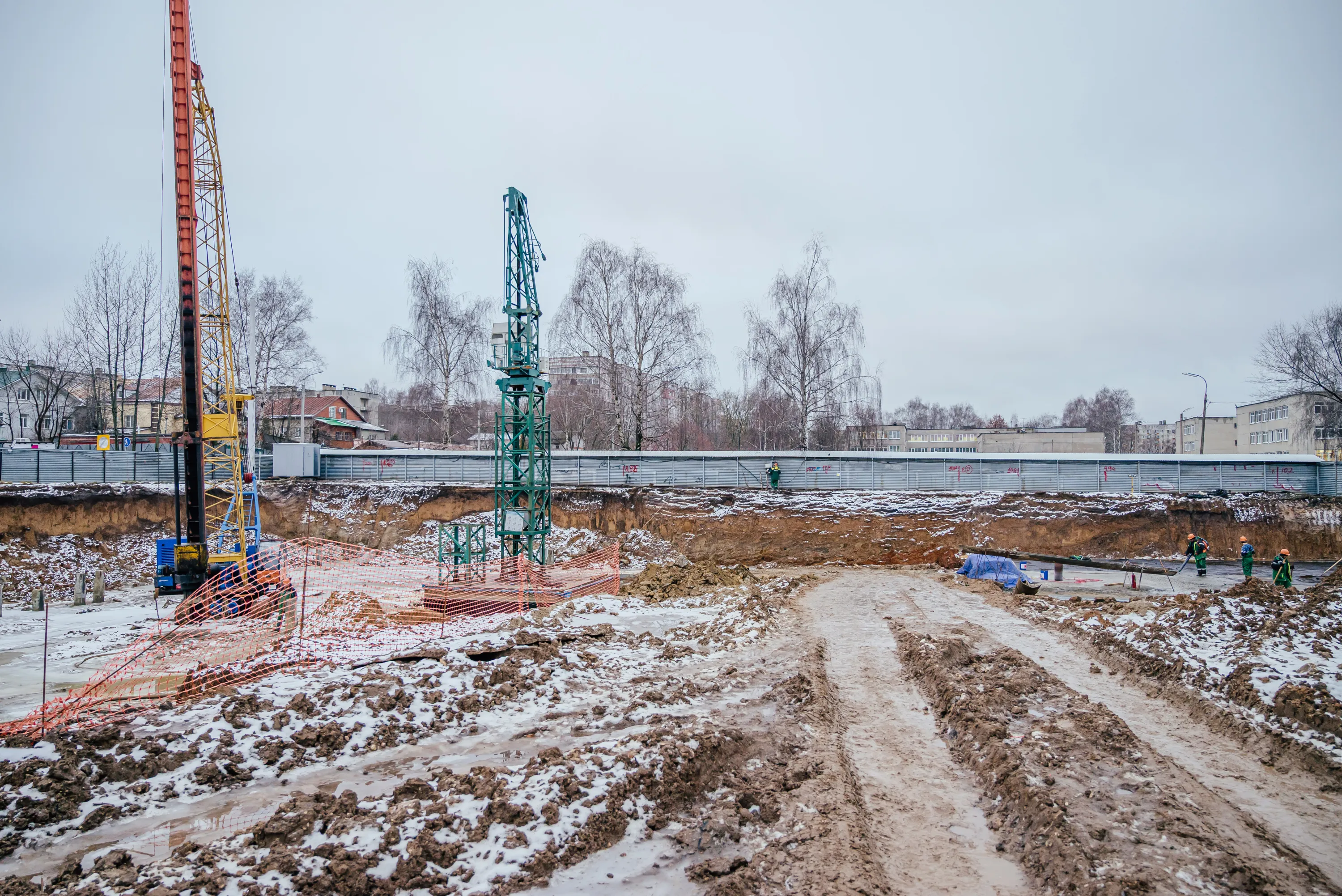 Полярная звезда ход строительства