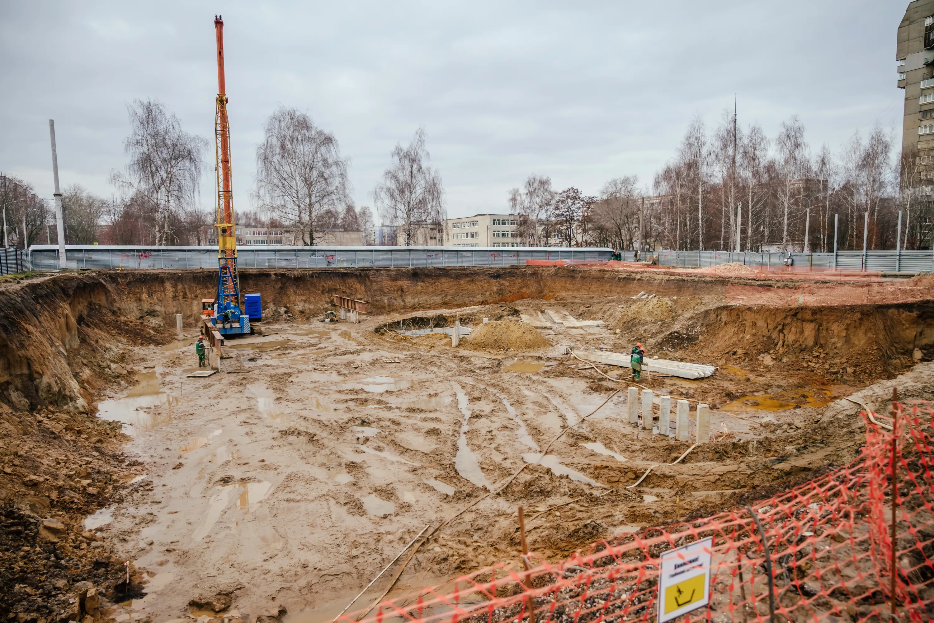 Полярная звезда ход строительства