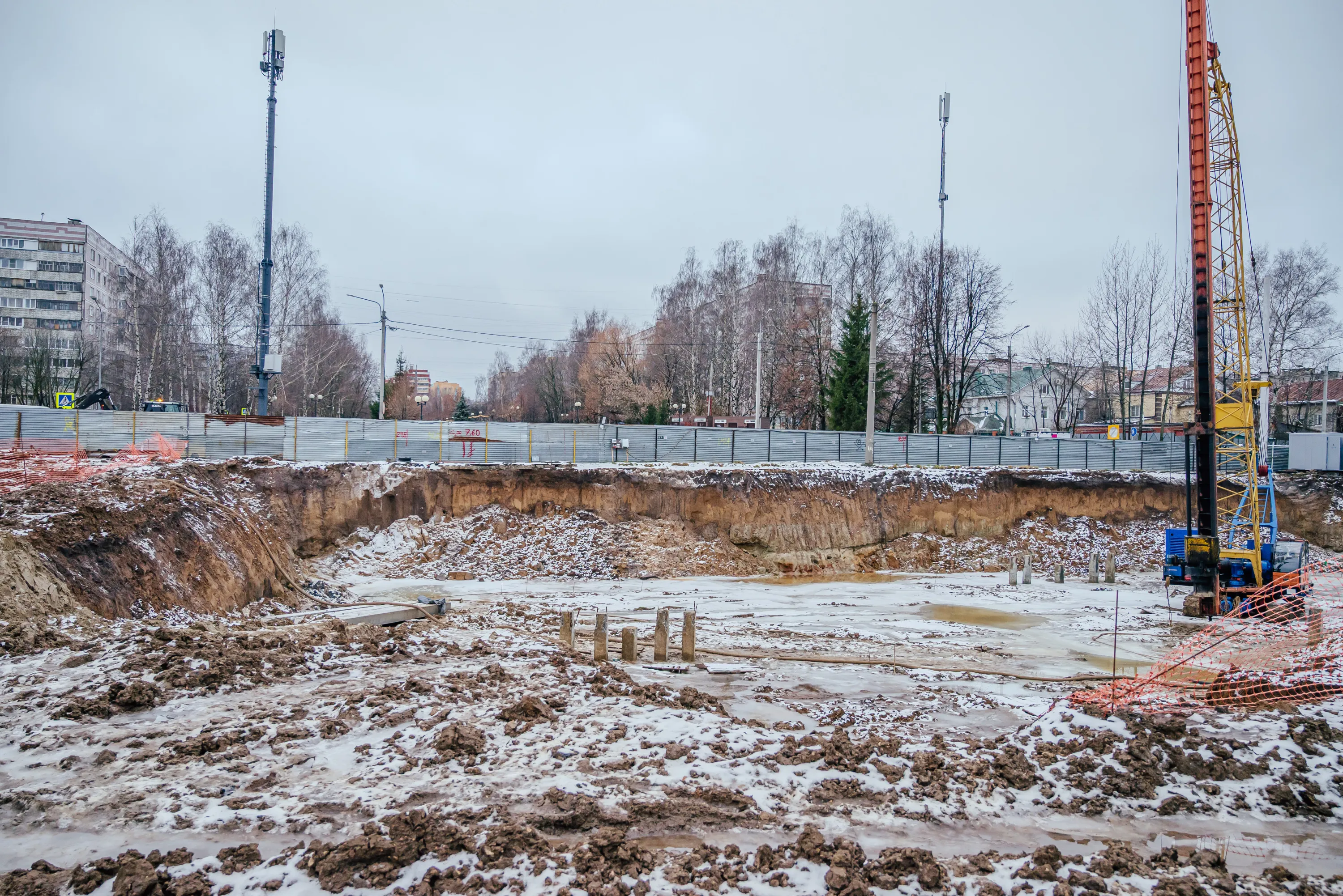 Полярная звезда ход строительства