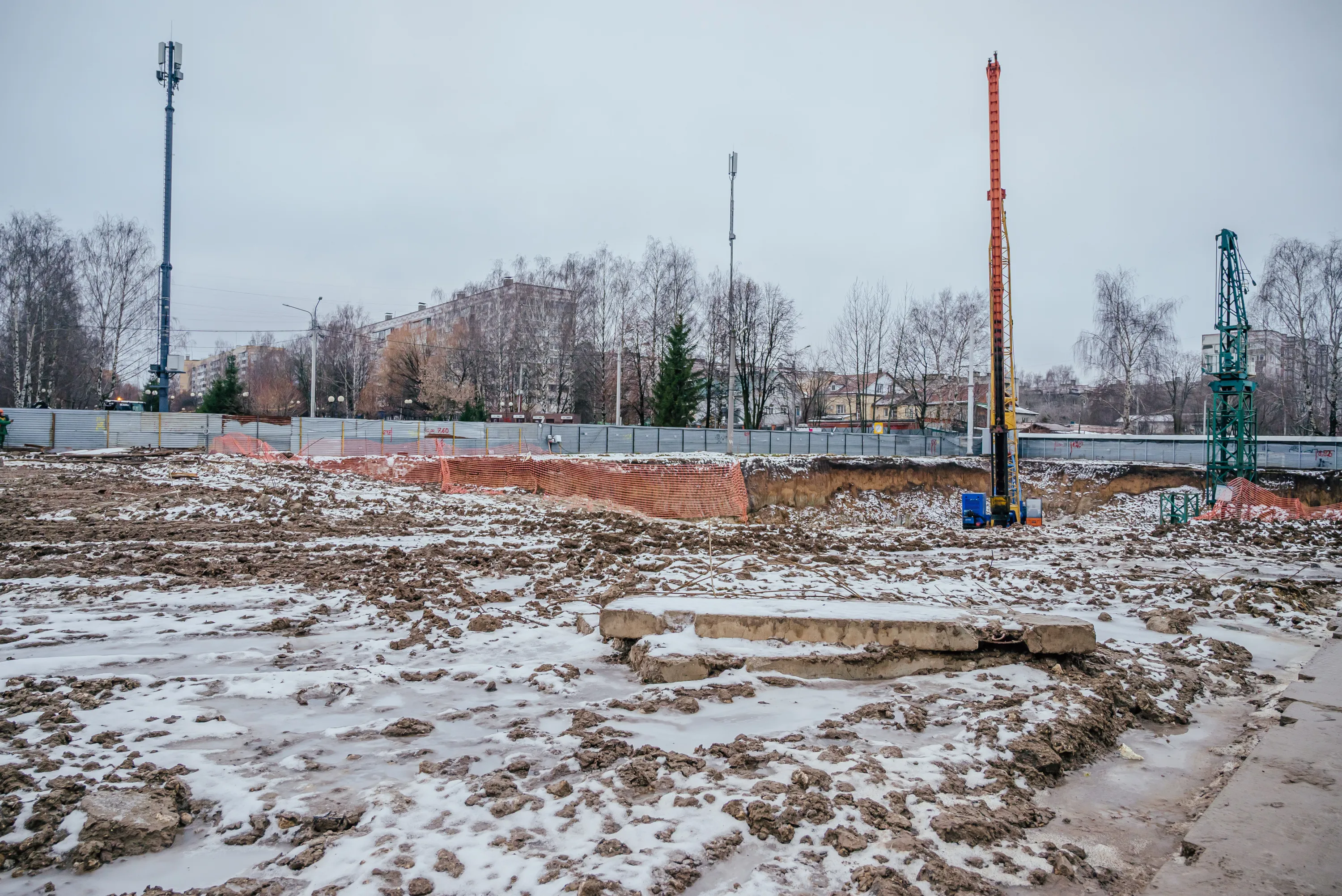 Полярная звезда ход строительства