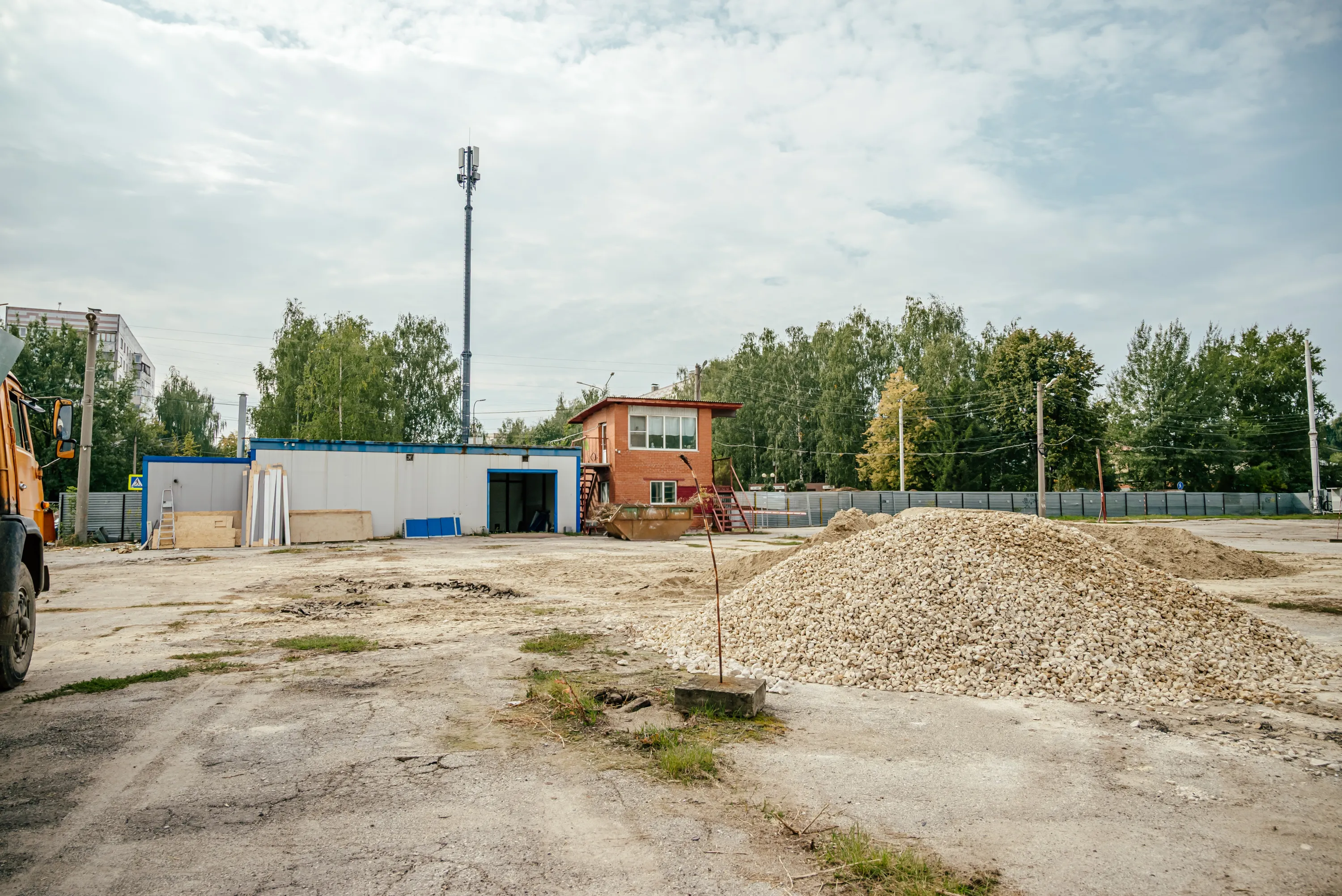 Полярная звезда ход строительства