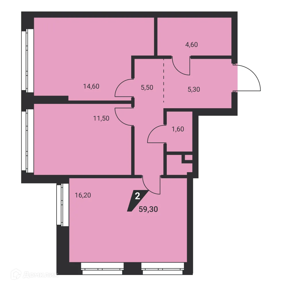 Фото квартиры в ЖК Квартал К3