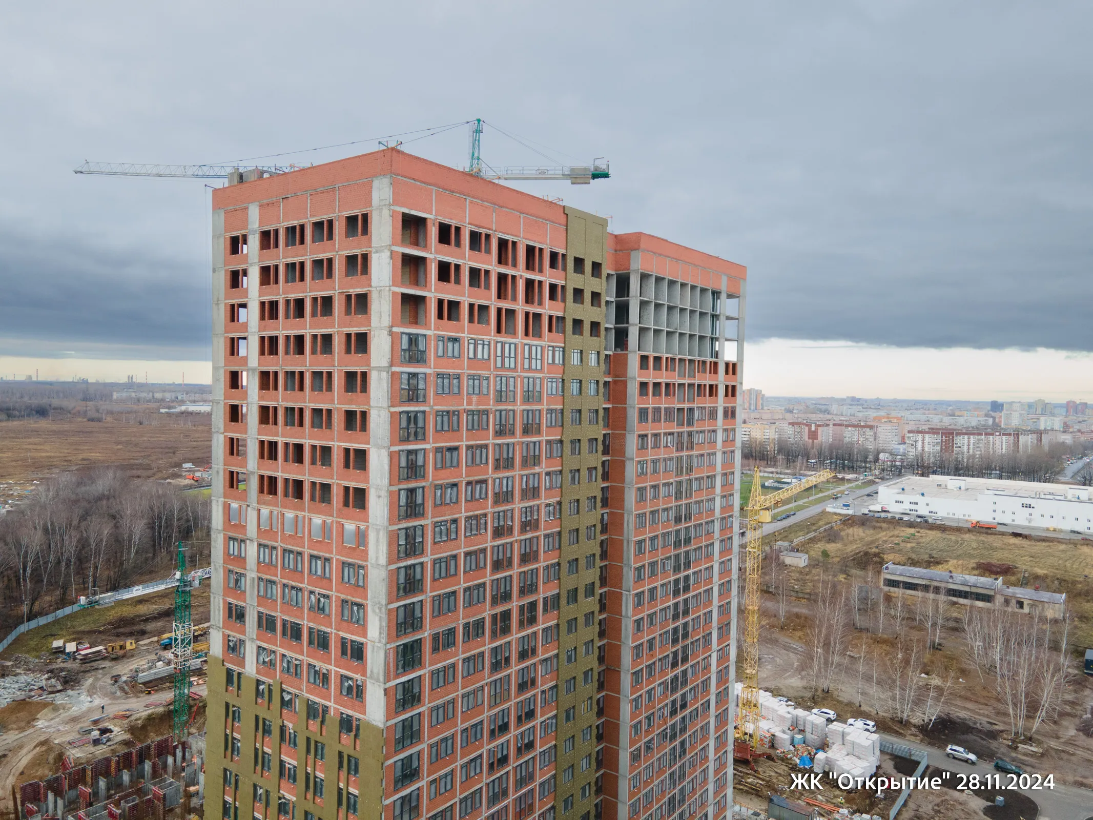 ЖК "Открытие" ход строительства