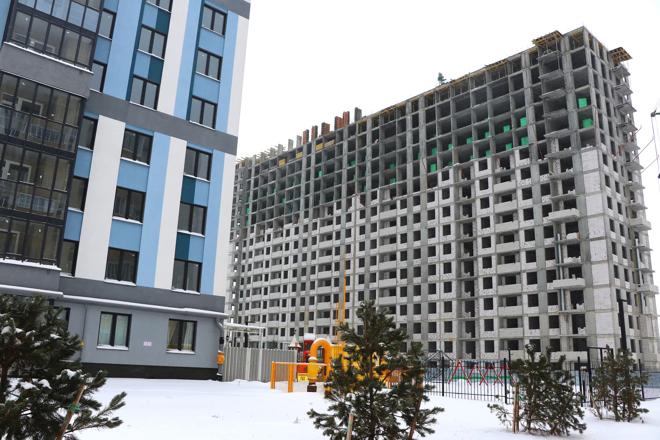 ЖК Бульвар оптимистов ход строительства