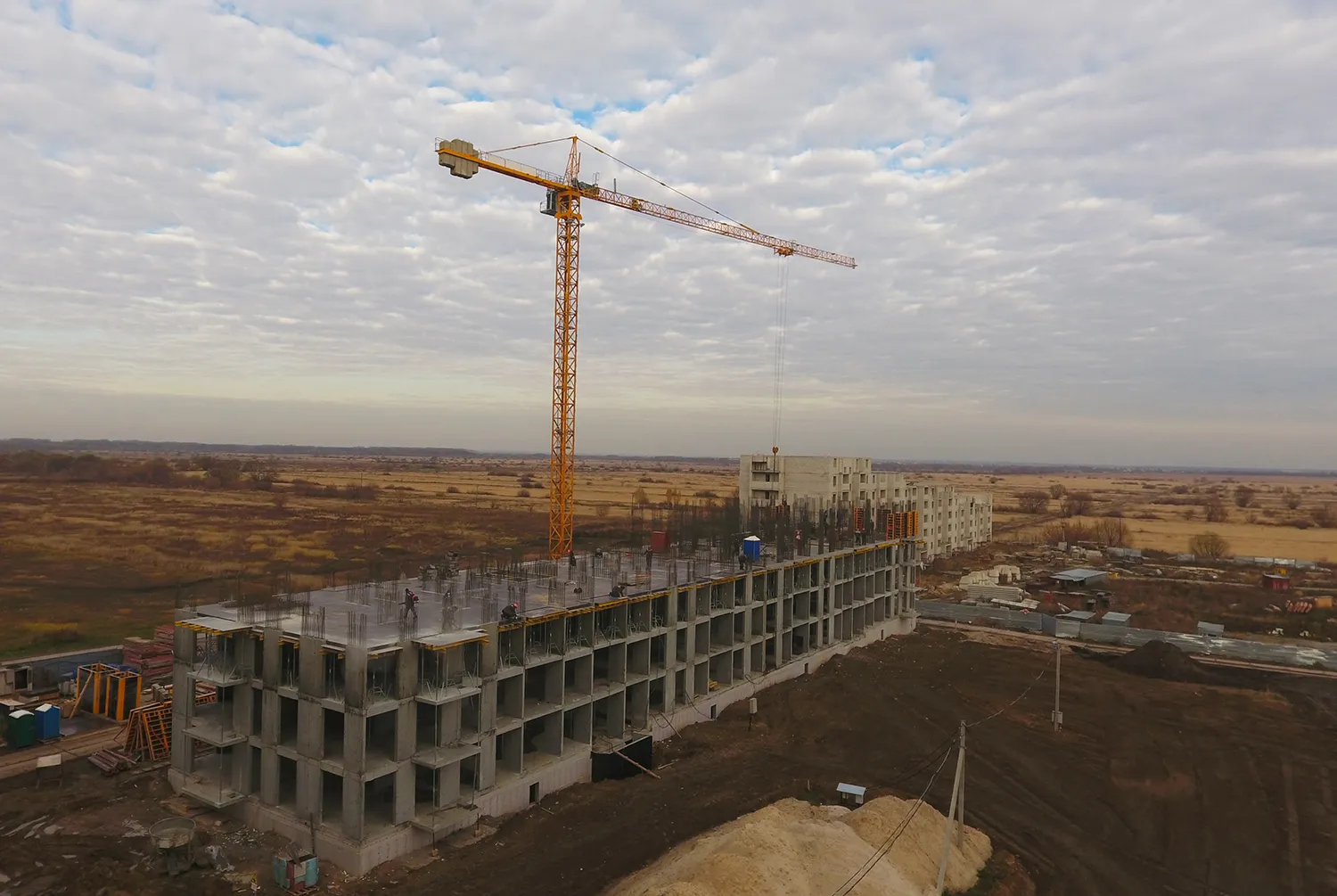ЖК Бульвар оптимистов ход строительства