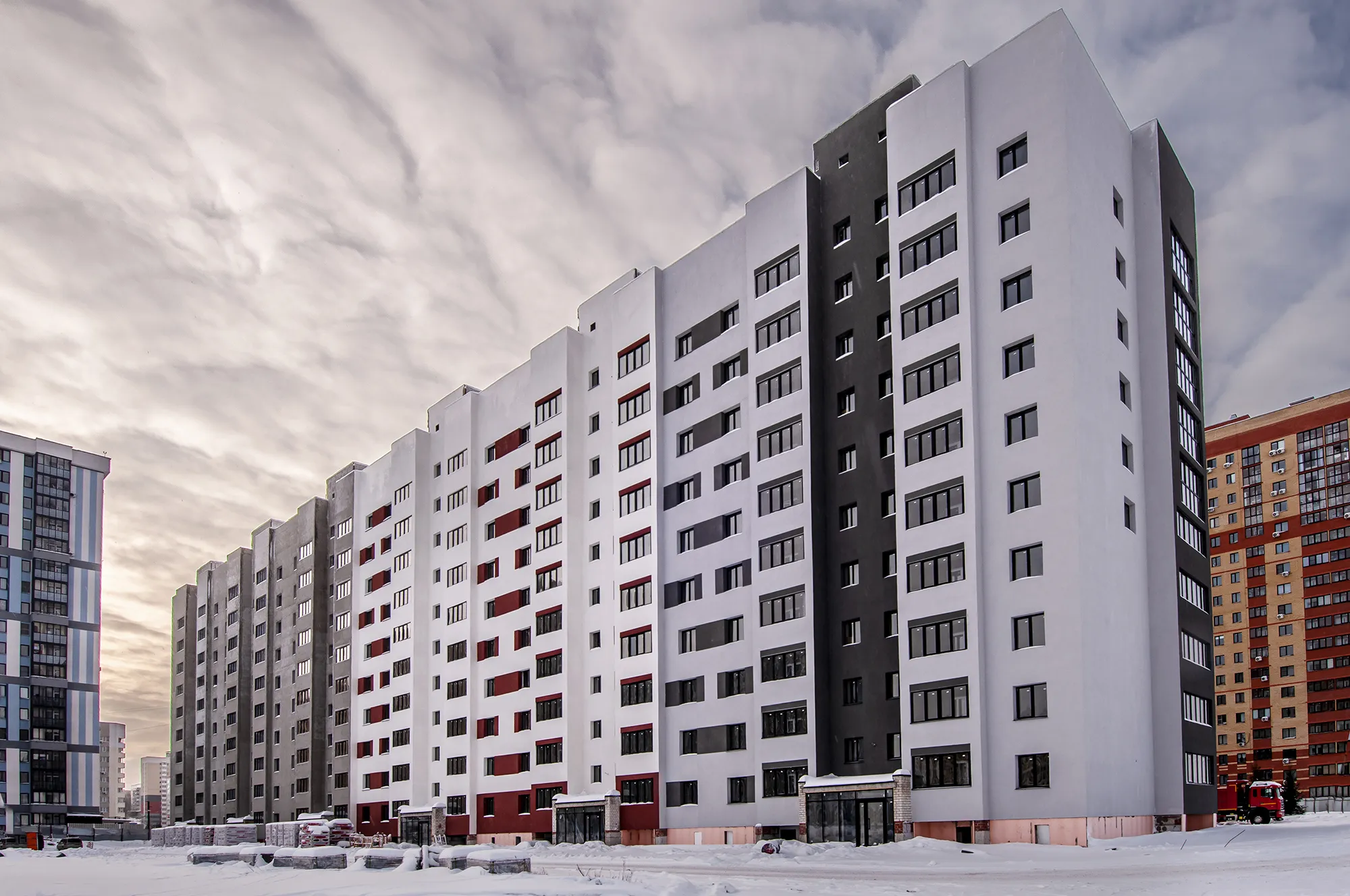 ЖК ОГНИ ход строительства
