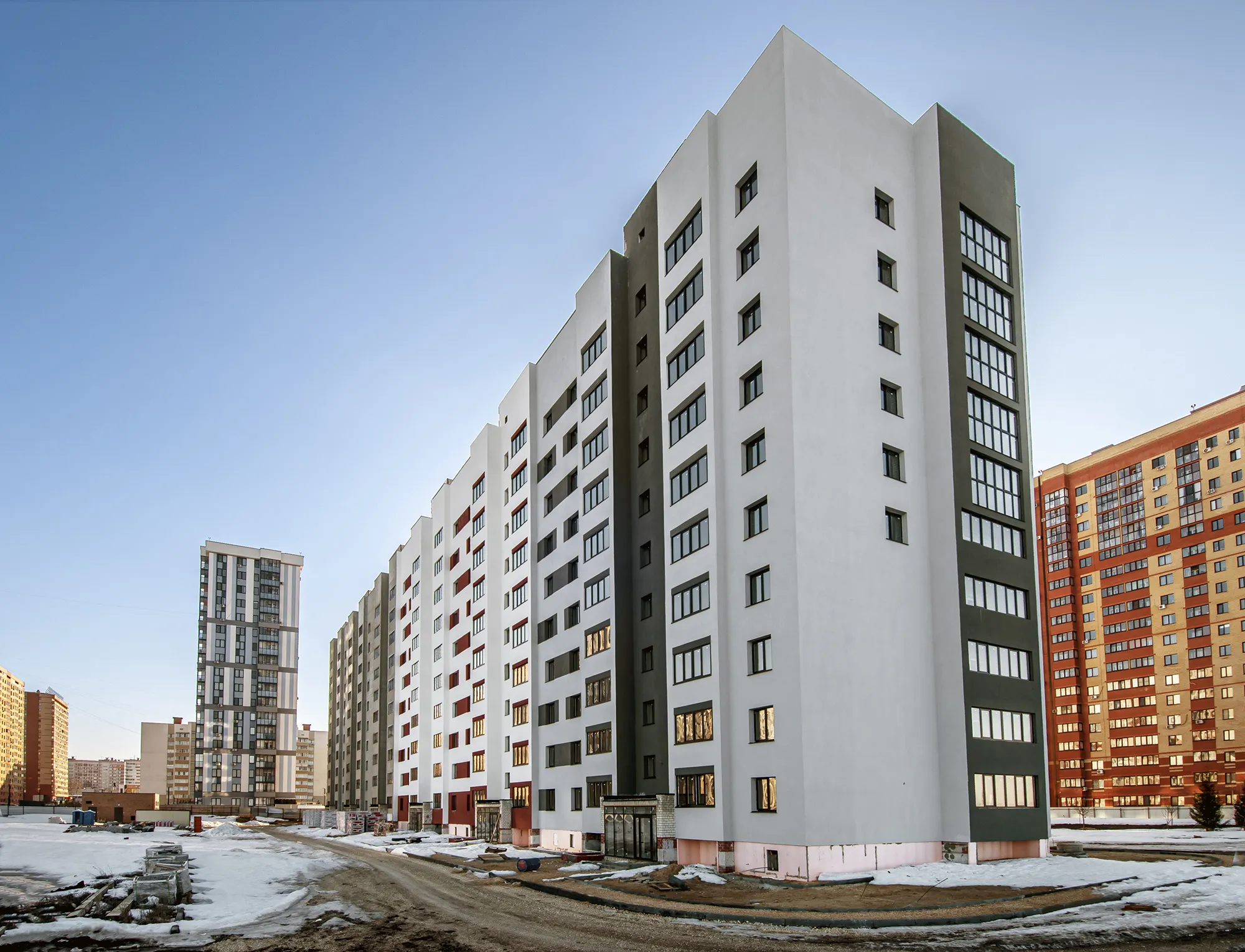 ЖК ОГНИ ход строительства