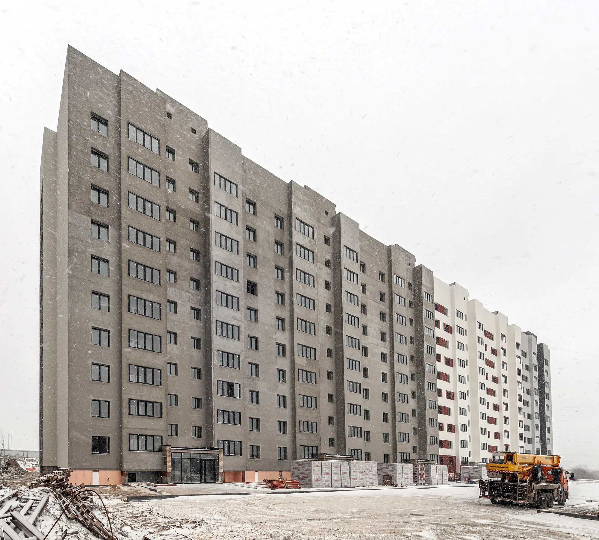 ЖК ОГНИ ход строительства