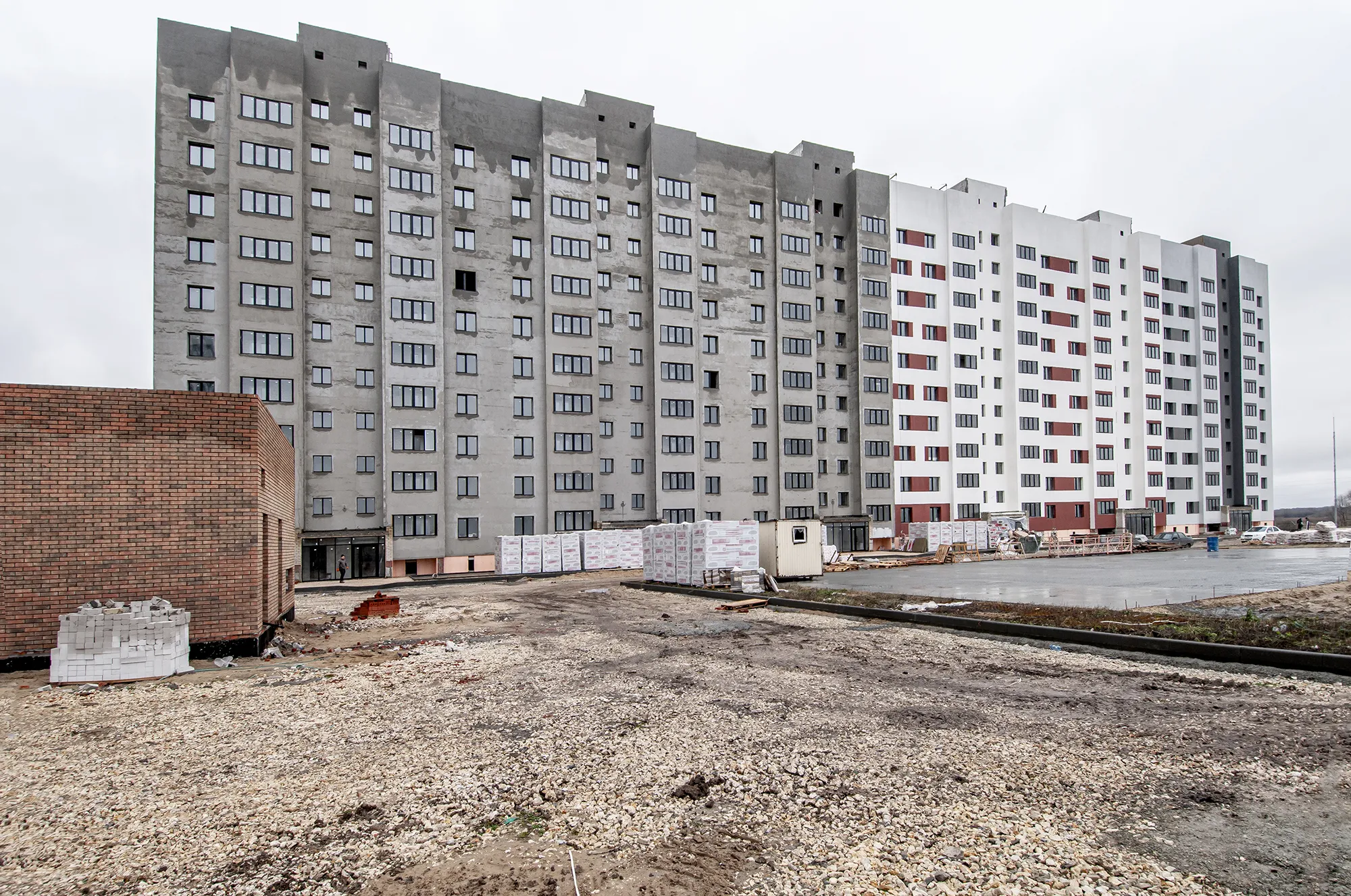 ЖК ОГНИ ход строительства
