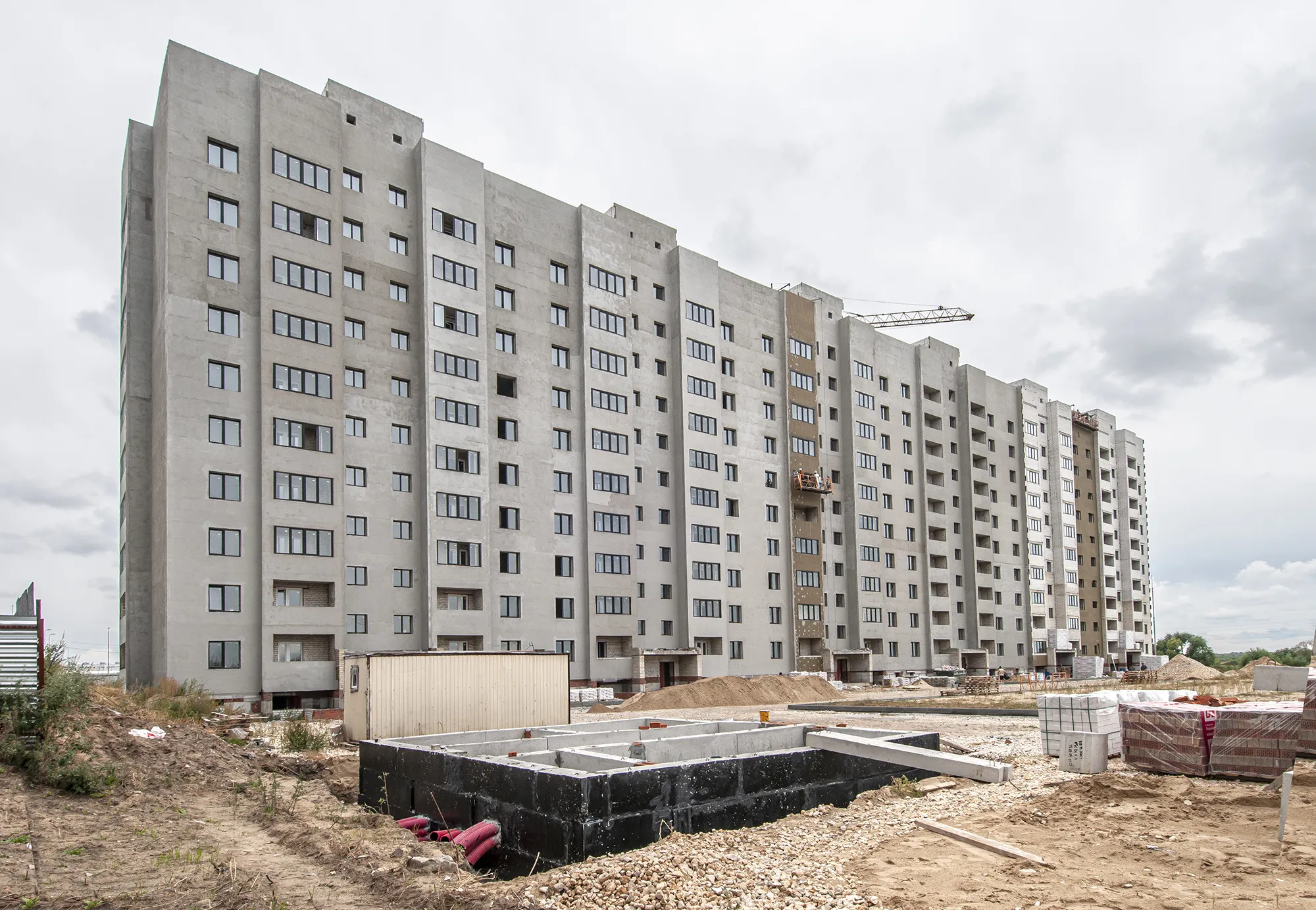 ЖК ОГНИ ход строительства