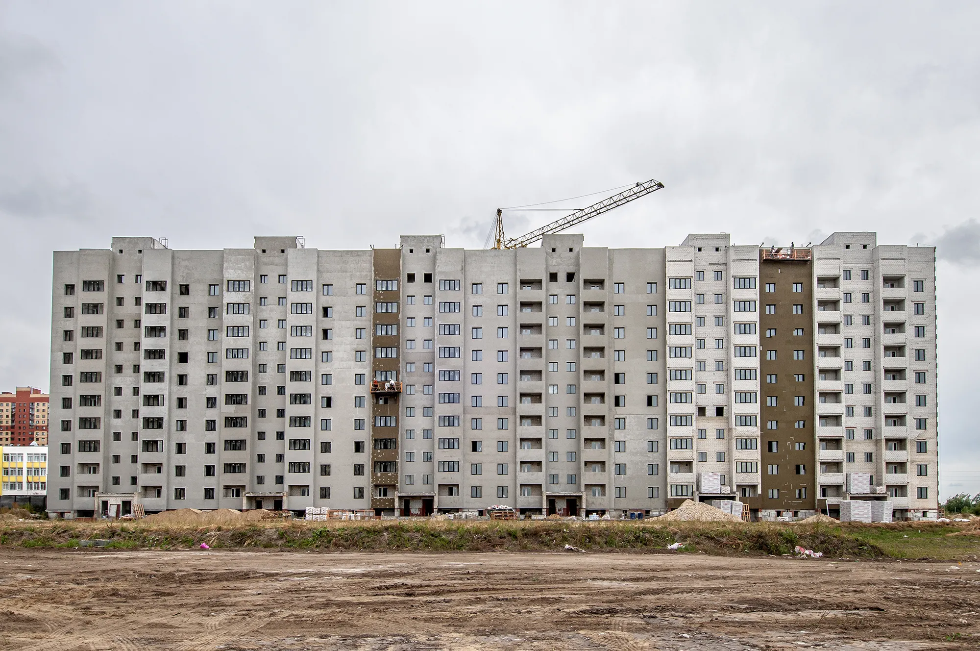 ЖК ОГНИ ход строительства