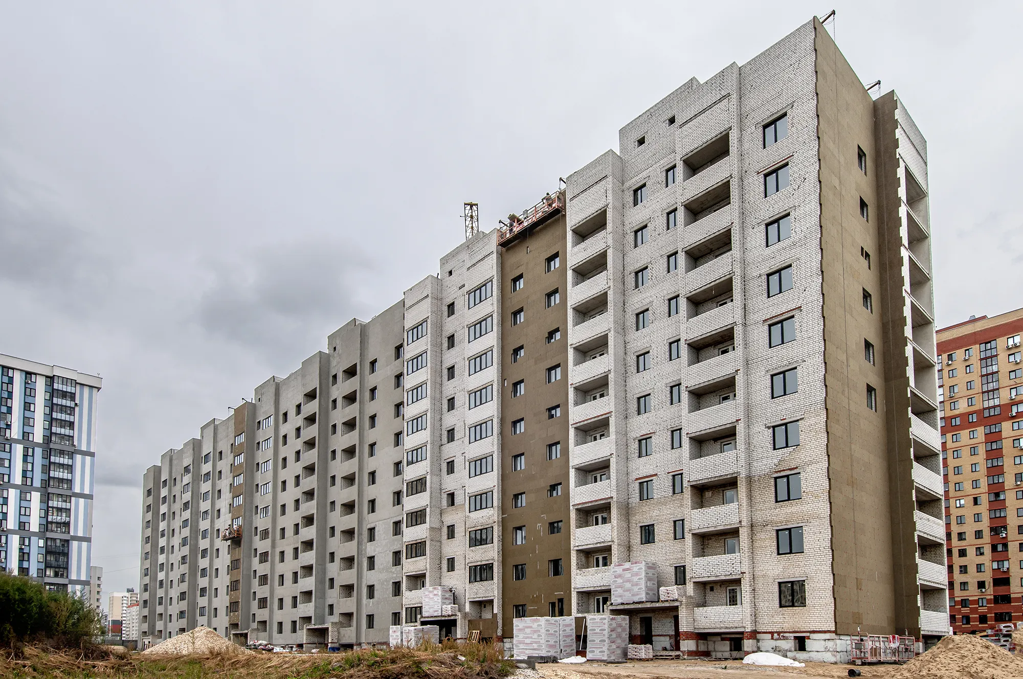 ЖК ОГНИ ход строительства
