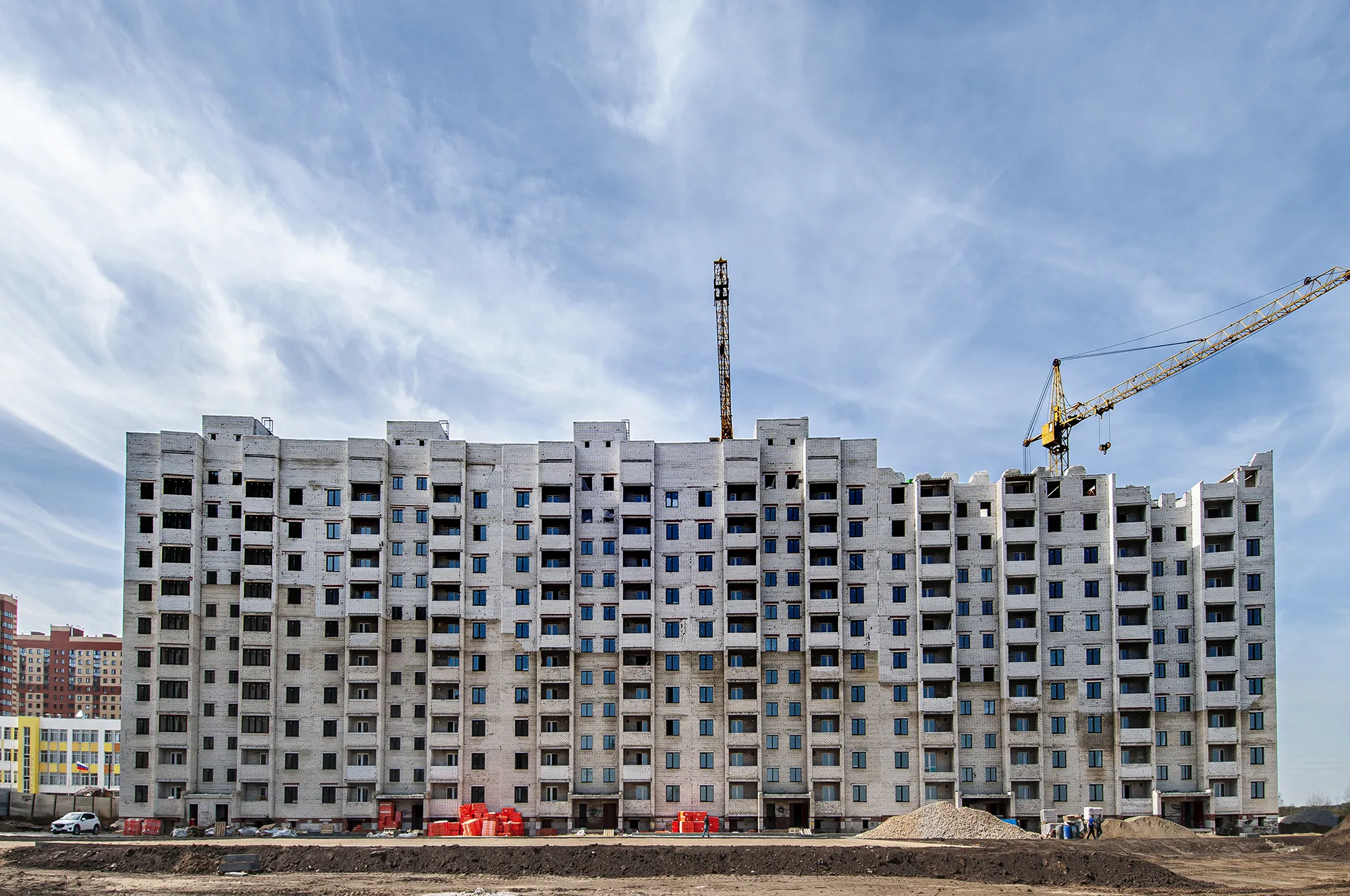 ЖК ОГНИ ход строительства