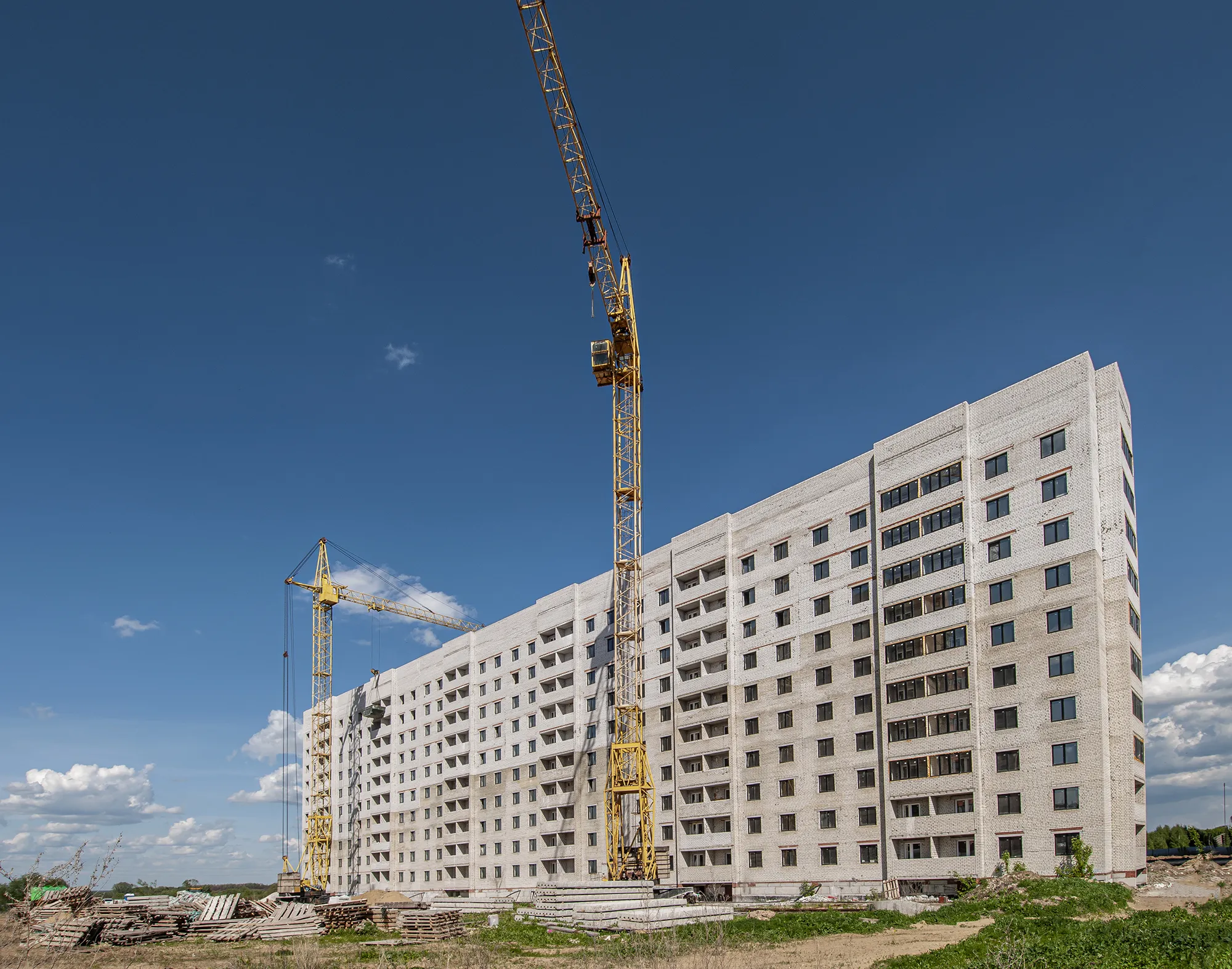 ЖК ОГНИ ход строительства