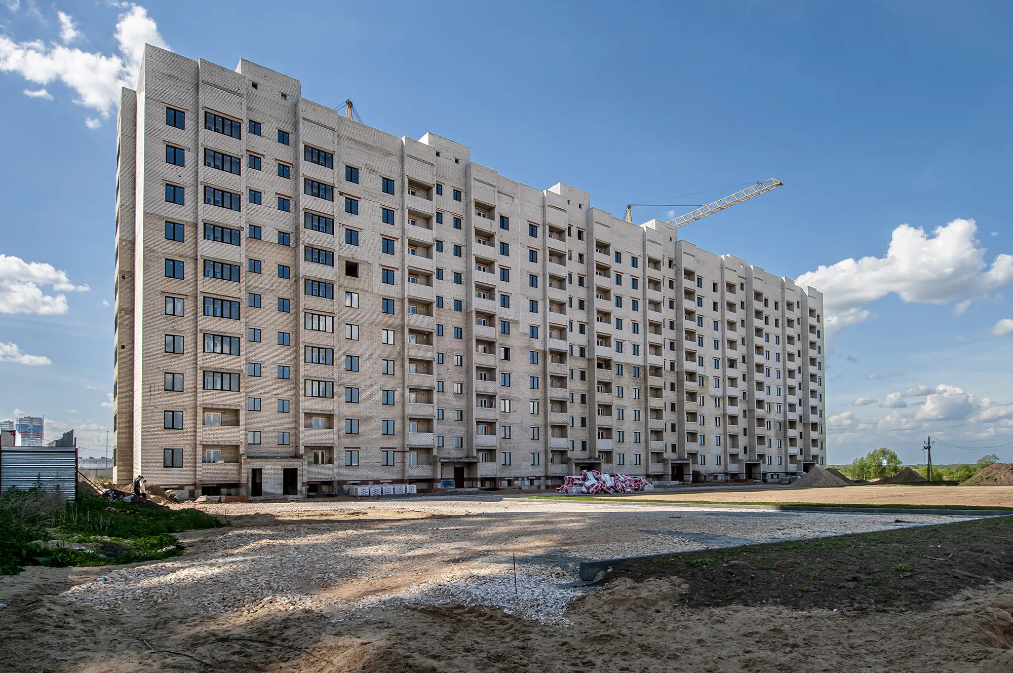 ЖК ОГНИ ход строительства