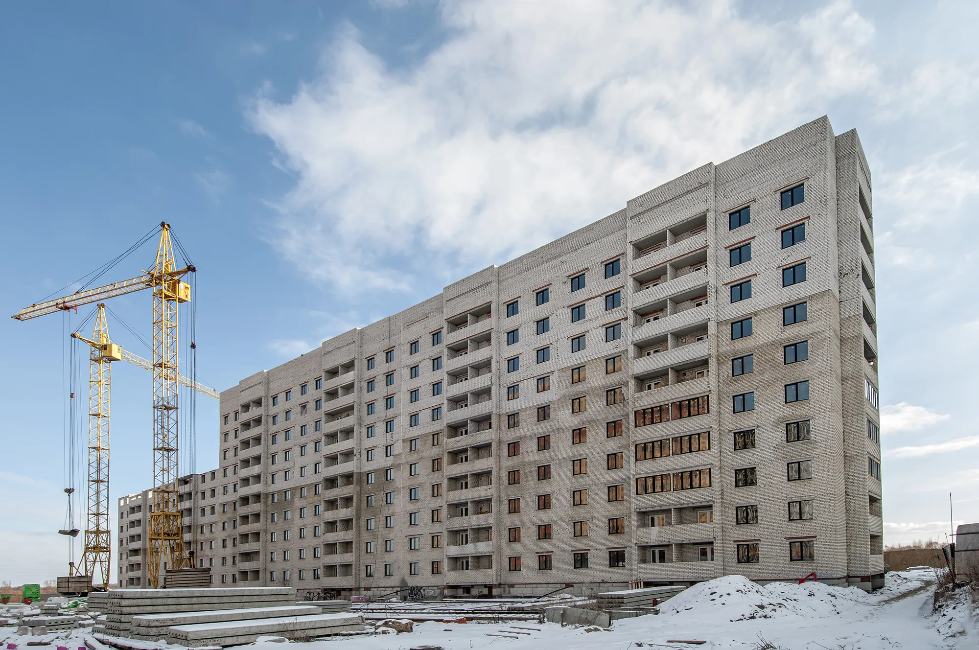 ЖК ОГНИ ход строительства
