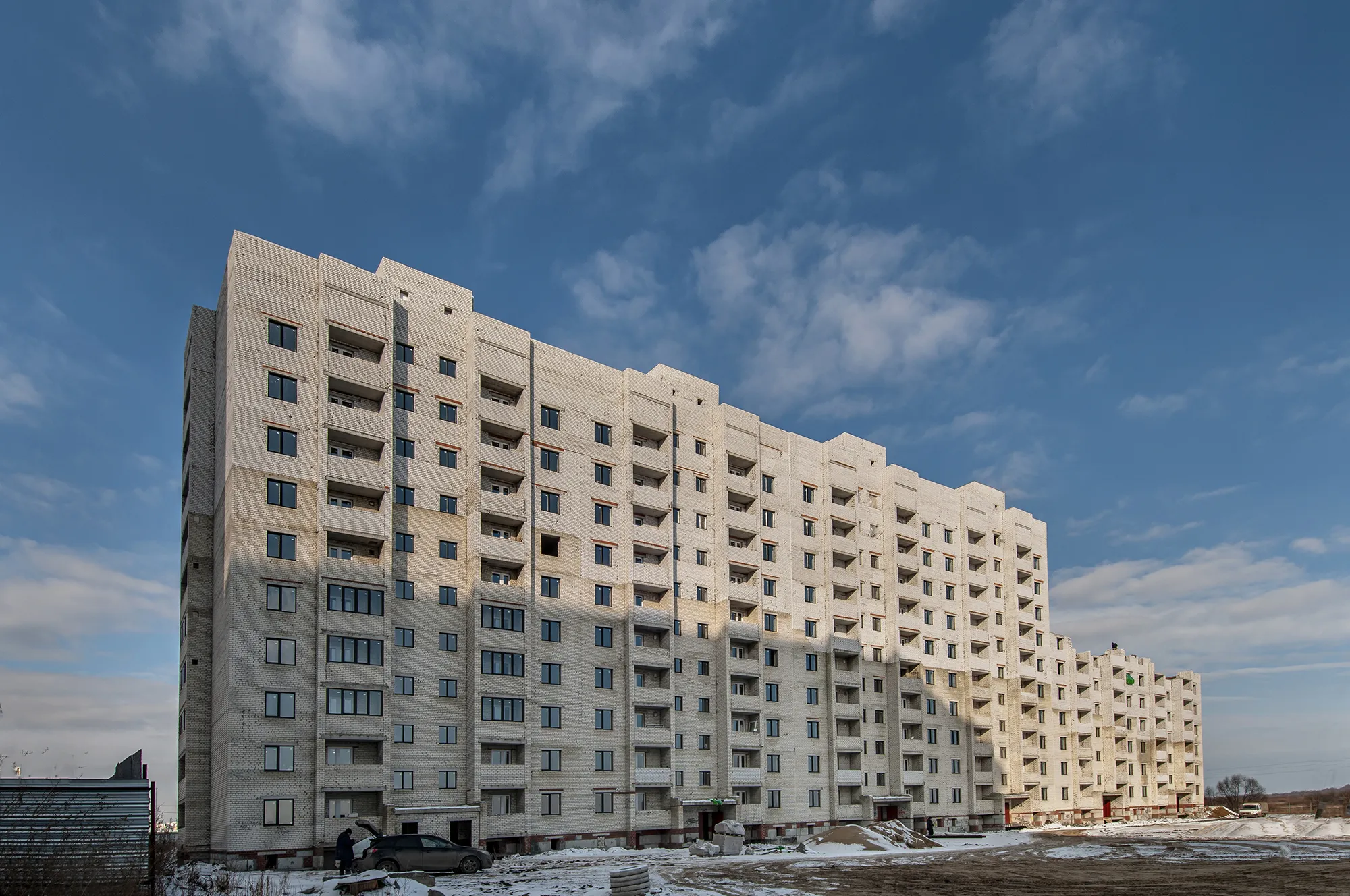 ЖК ОГНИ ход строительства