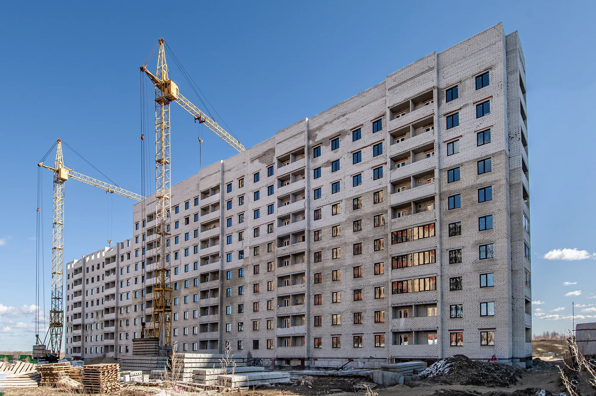 ЖК ОГНИ ход строительства
