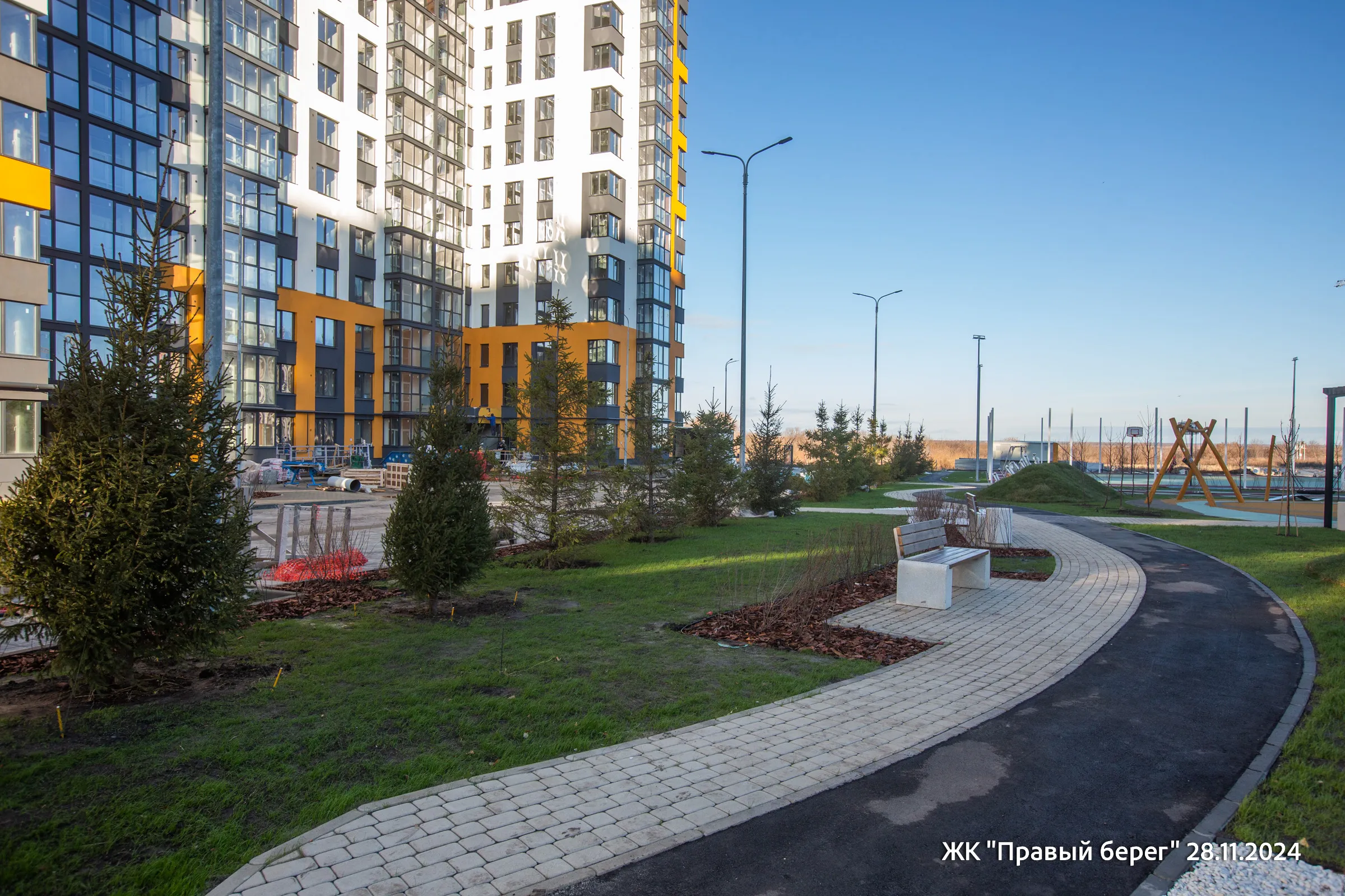 ЖК Правый берег ход строительства