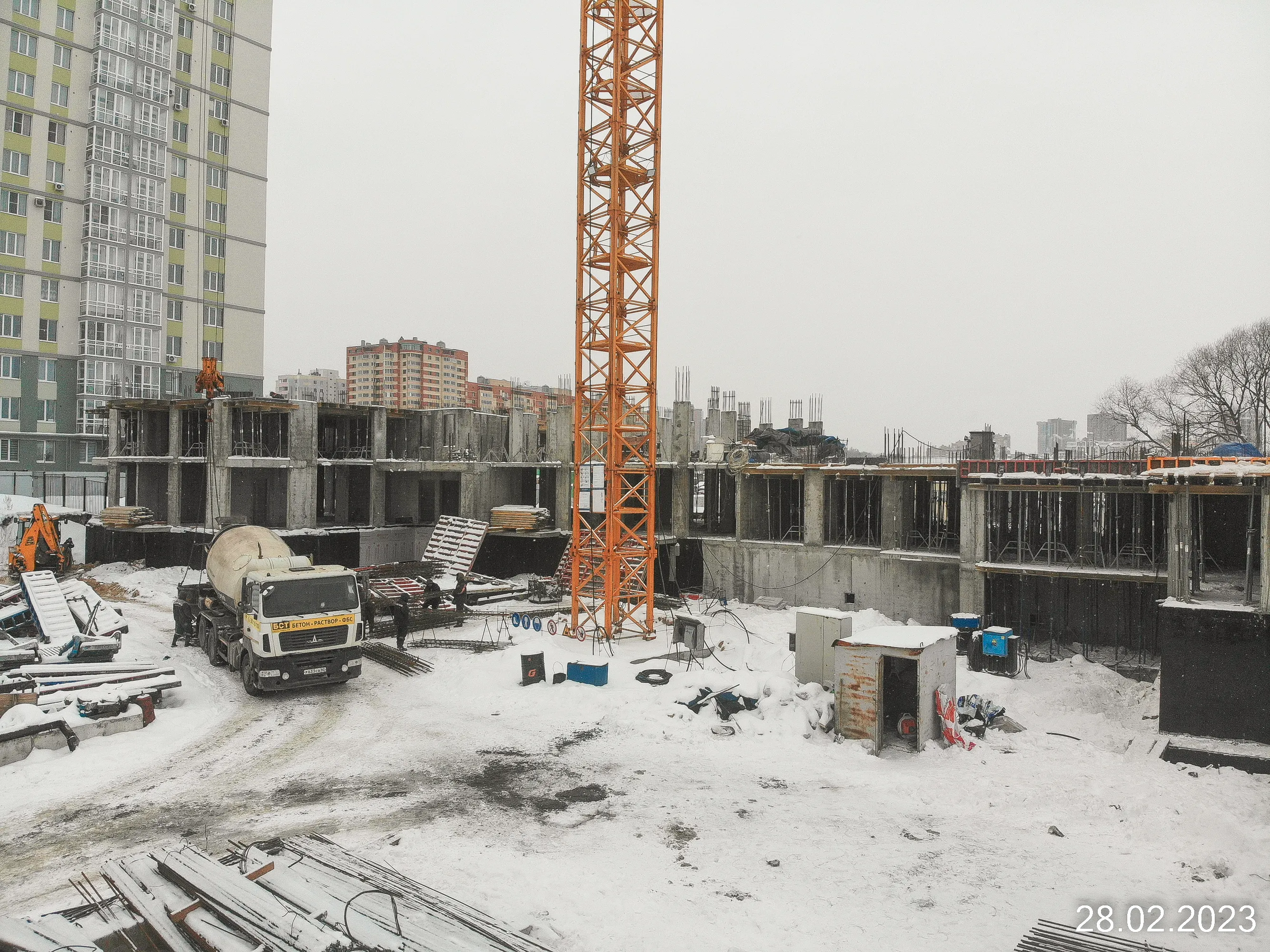 ЖК Правый берег ход строительства