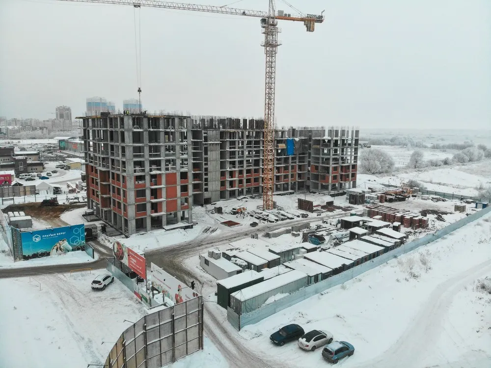 ЖК Правый берег ход строительства