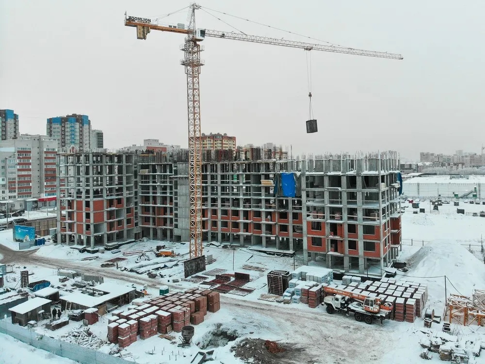 ЖК Правый берег ход строительства