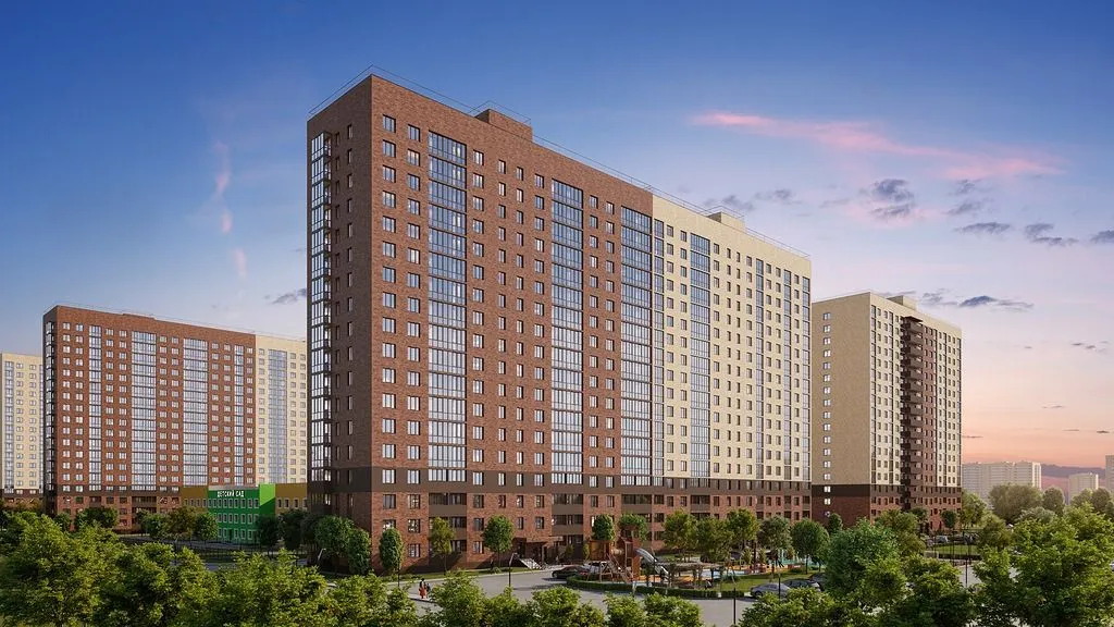 Планировка 1-комнатной квартиры 31.05 м² в ЖК Новые Горизонты, г. Дядьково — фото 1