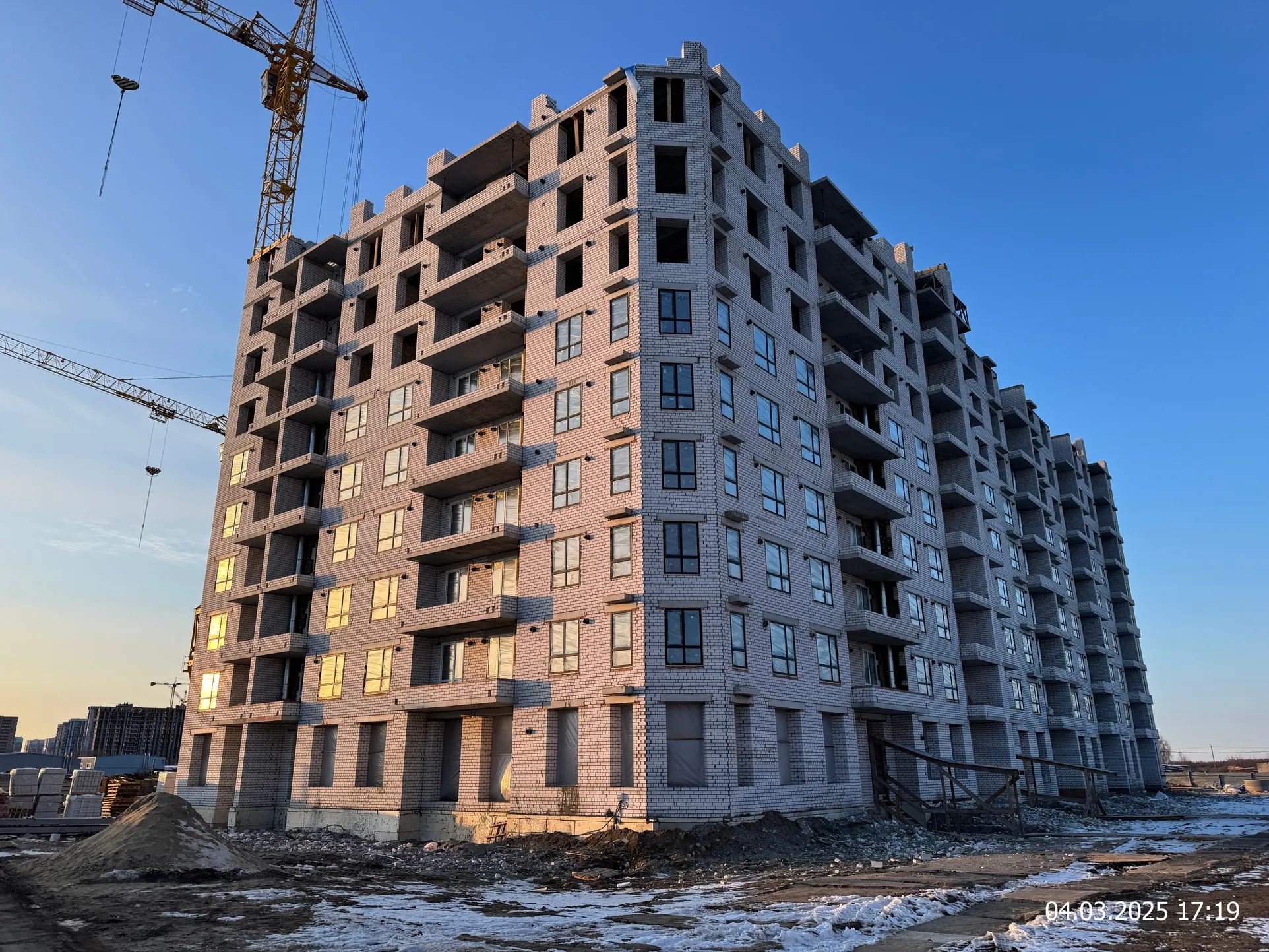 ЖК Ривьера ход строительства