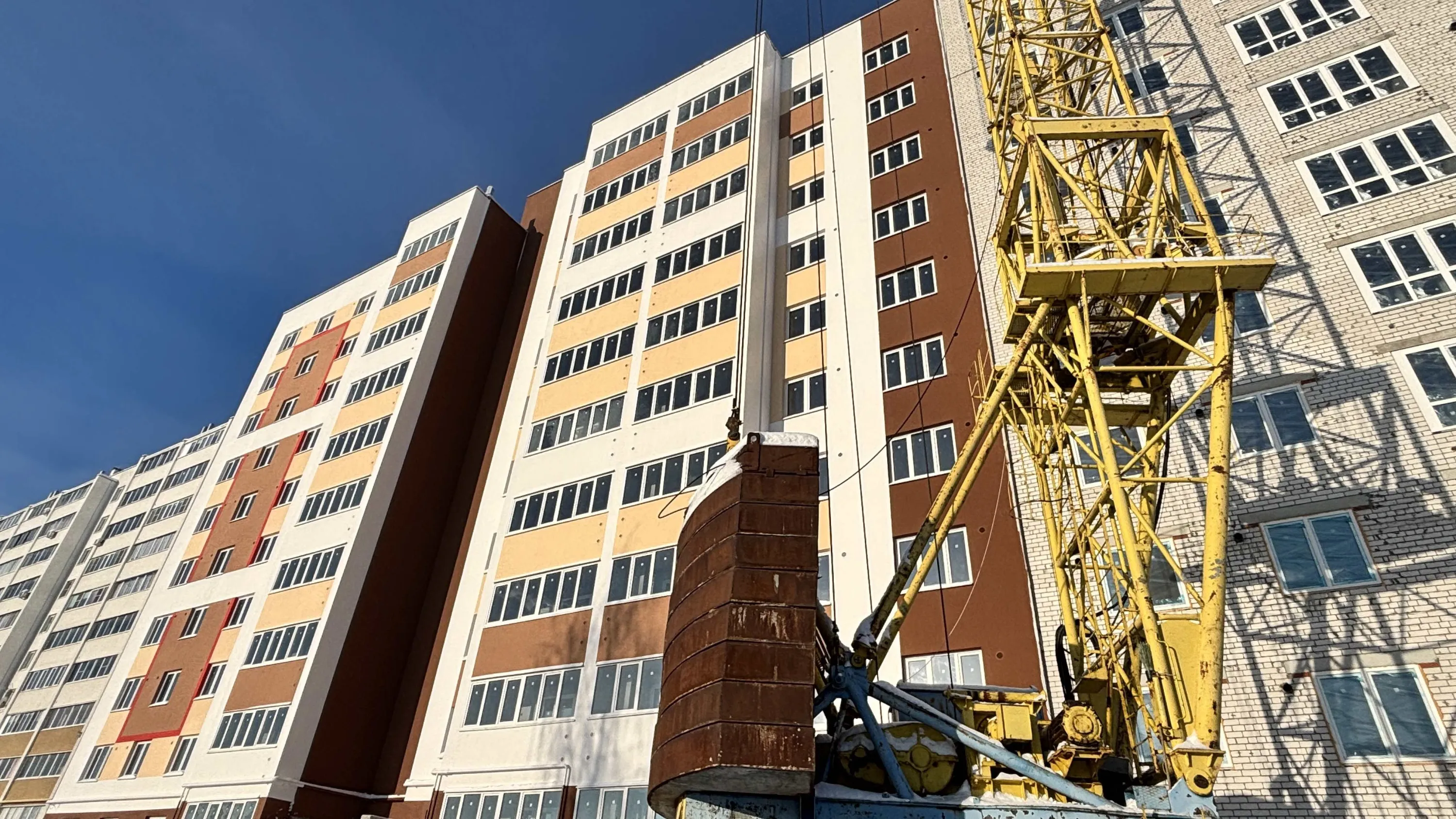 Стрижи ход строительства