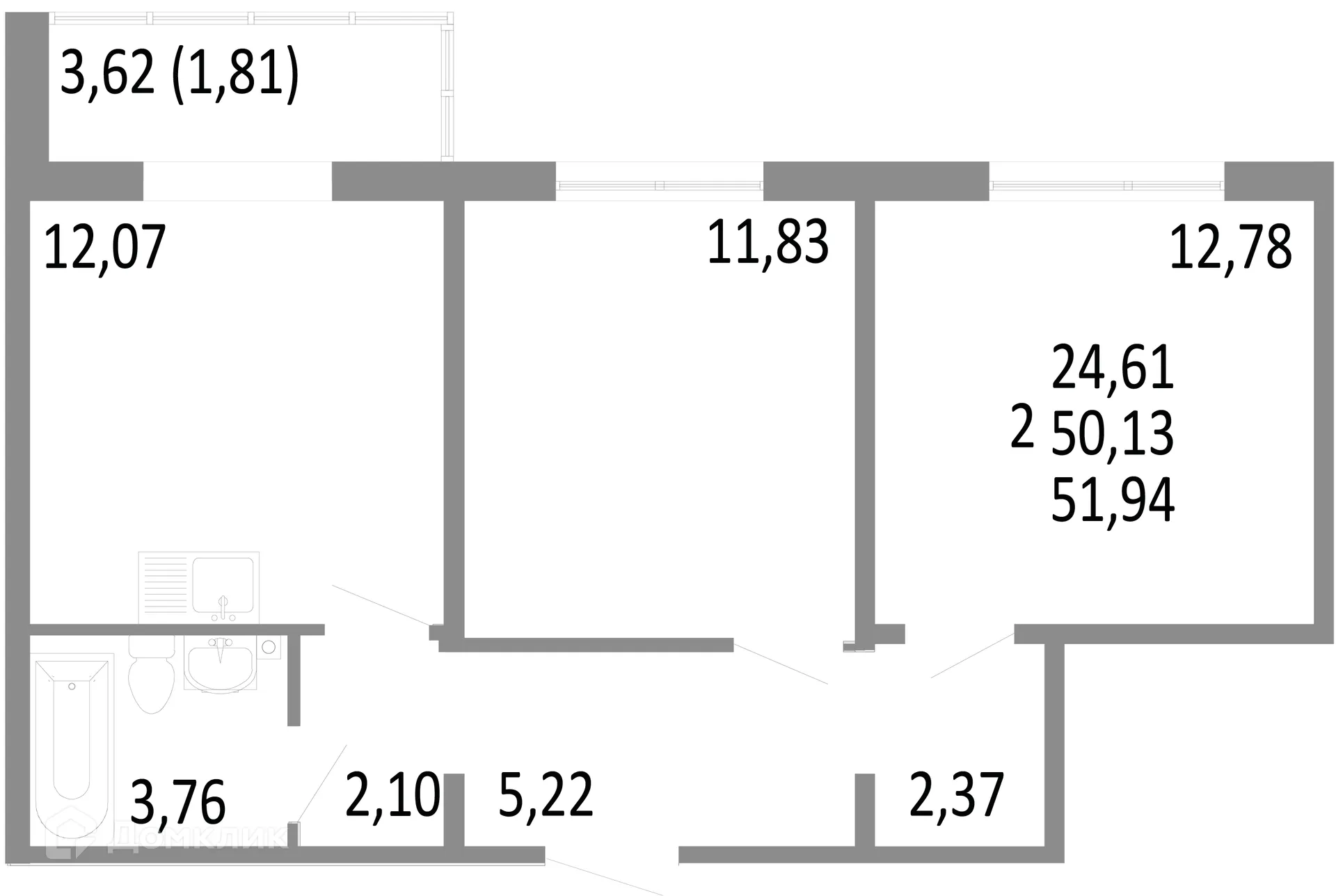 Фото квартиры в ЖК "Притяжение"