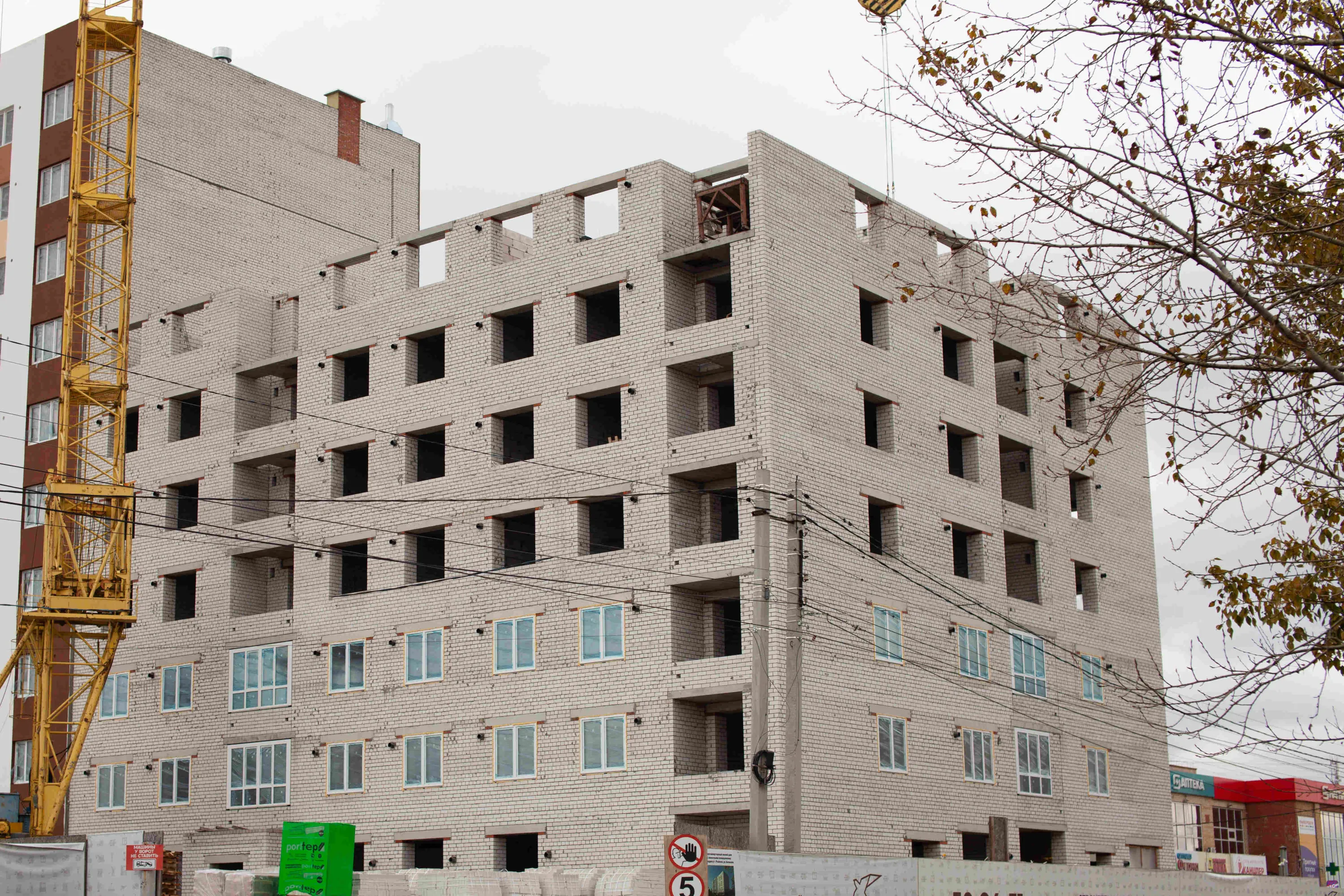 Стрижи ход строительства