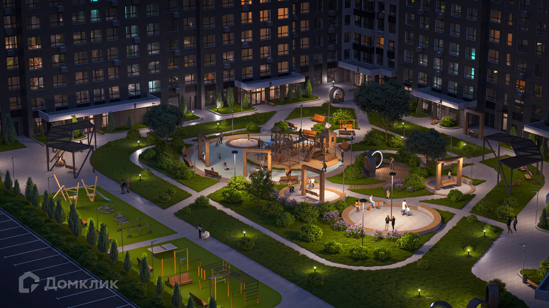 Планировка 2-комнатной квартиры 41.45 м² в Метропарк, г. Рязань — фото 5