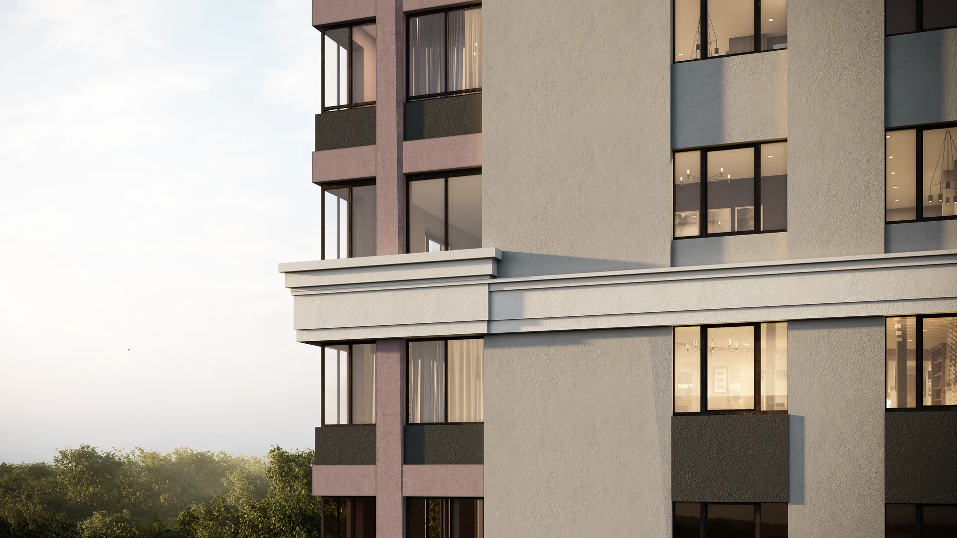 Планировка 1-комнатной квартиры 41.65 м² в ЖК "Северный", г. Рязань — фото 51