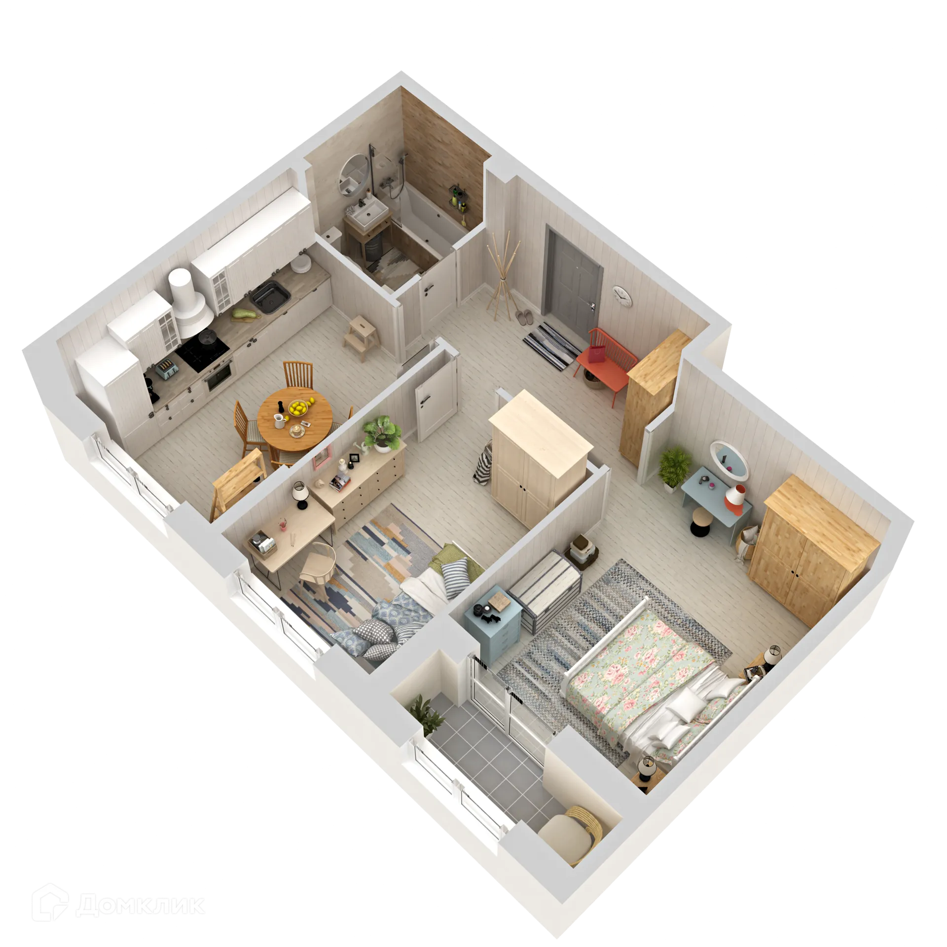 Фото квартиры в ЖК "Атмосфера"