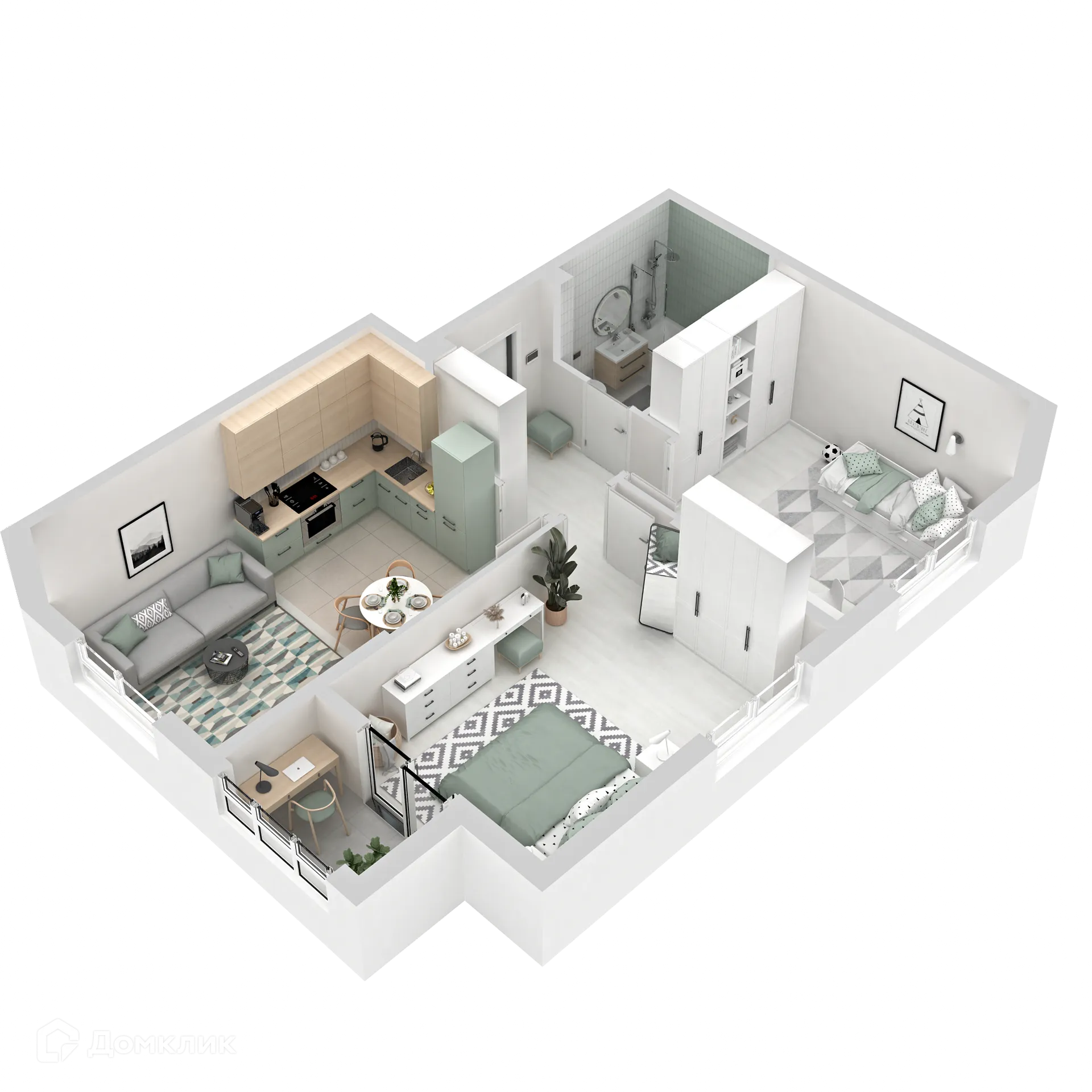 Фото квартиры в ЖК Динамика