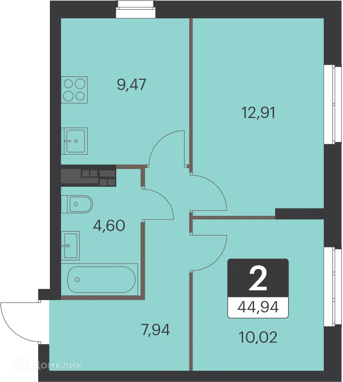 Фото квартиры в ЖК Спутник-1