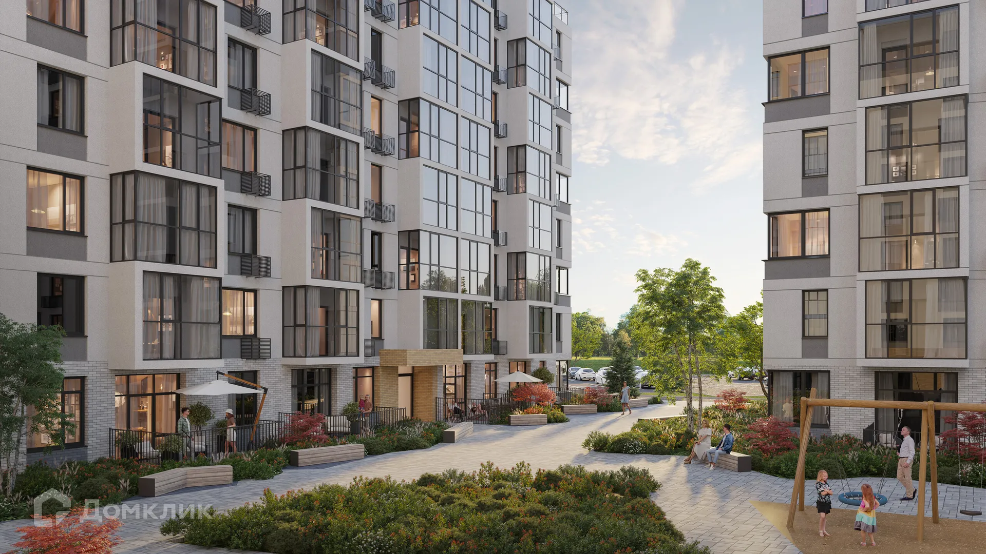 Планировка 1-комнатной квартиры 43.55 м² в ЖК Квартал Дягилев, г. Рязань — фото 10