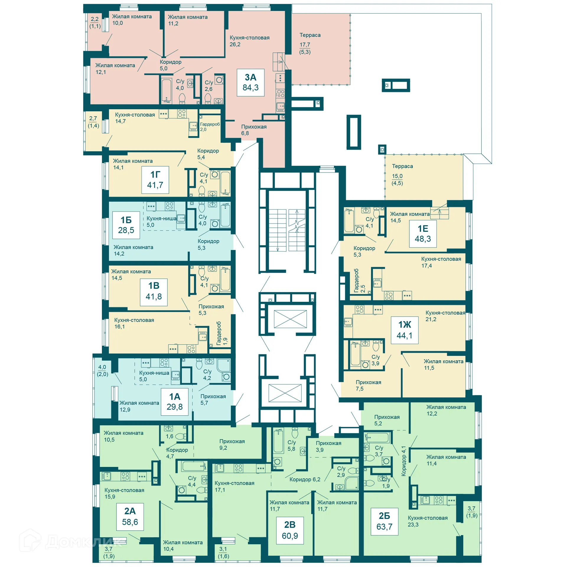 Фото квартиры в ЖК Новая Ботаника