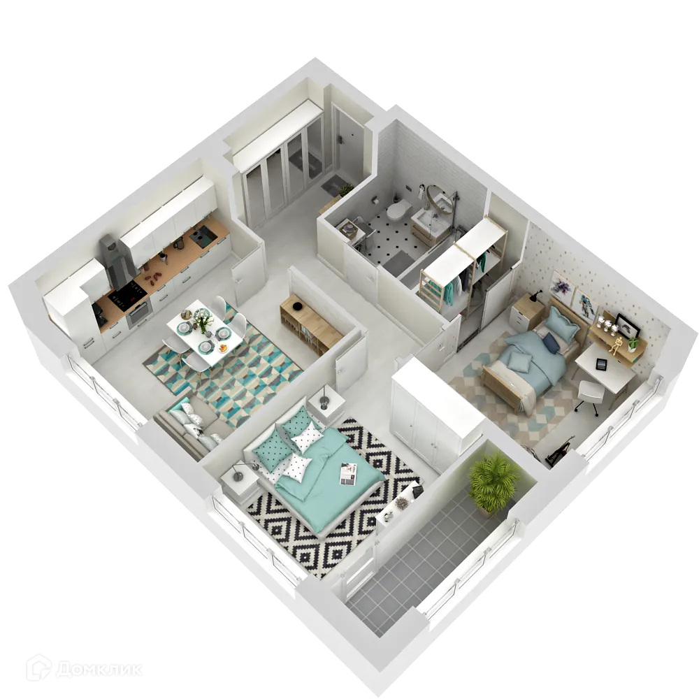 Фото квартиры в ЖК Современник