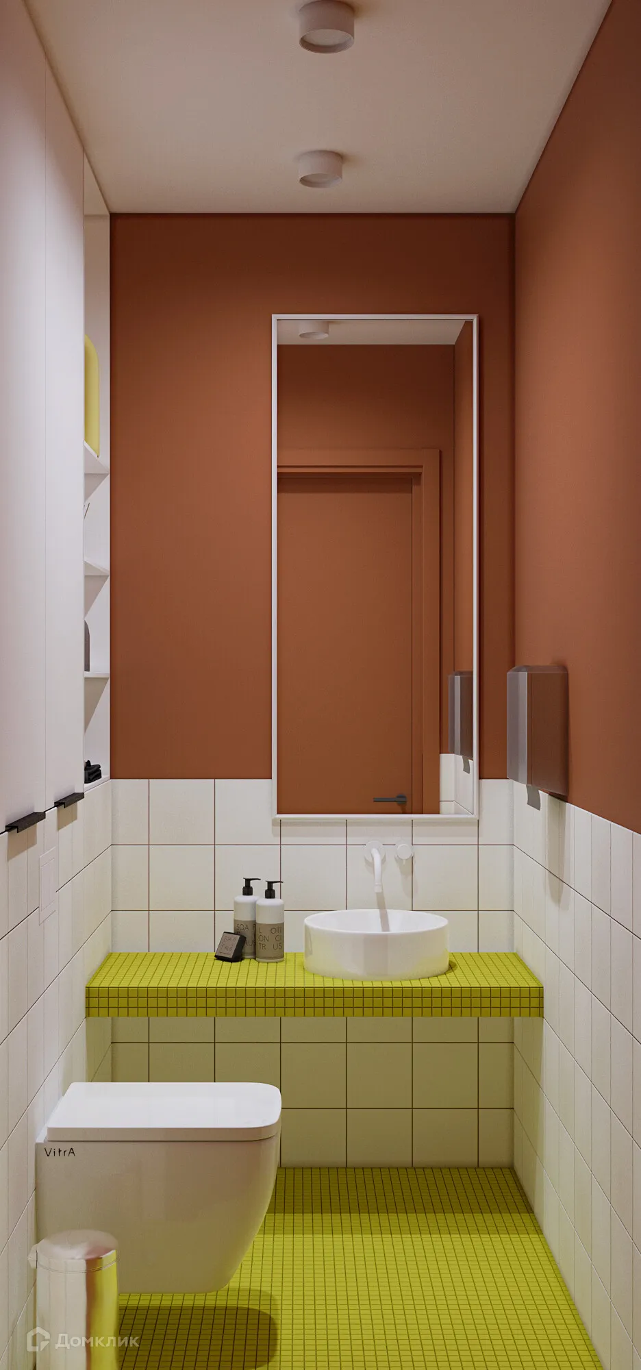 Планировка 2-комнатной квартиры 66.93 м² в ЖК «Галерея», г. Рязань — фото 6