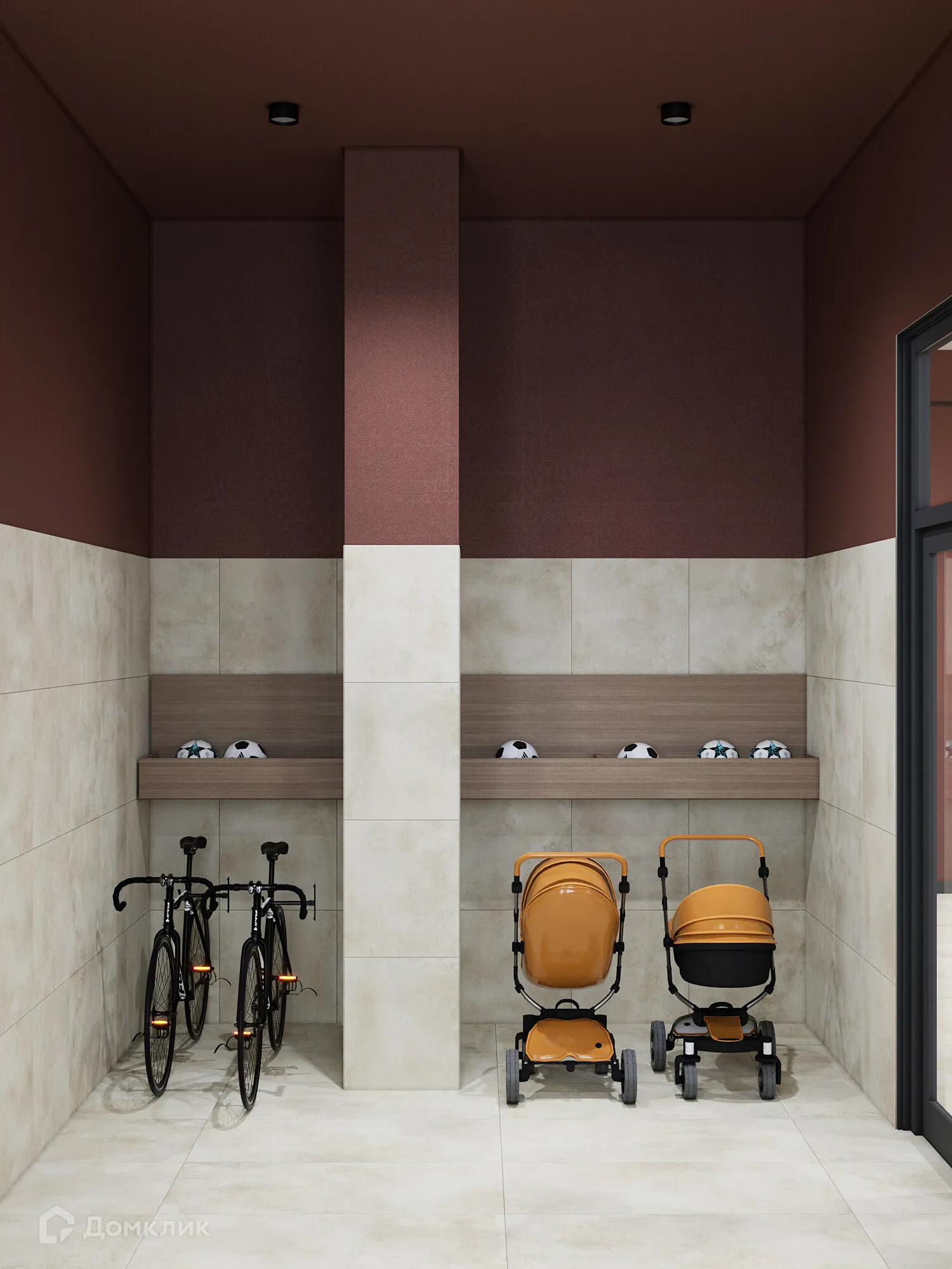 Планировка 2-комнатной квартиры 69.77 м² в ЖК «Галерея», г. Рязань — фото 9