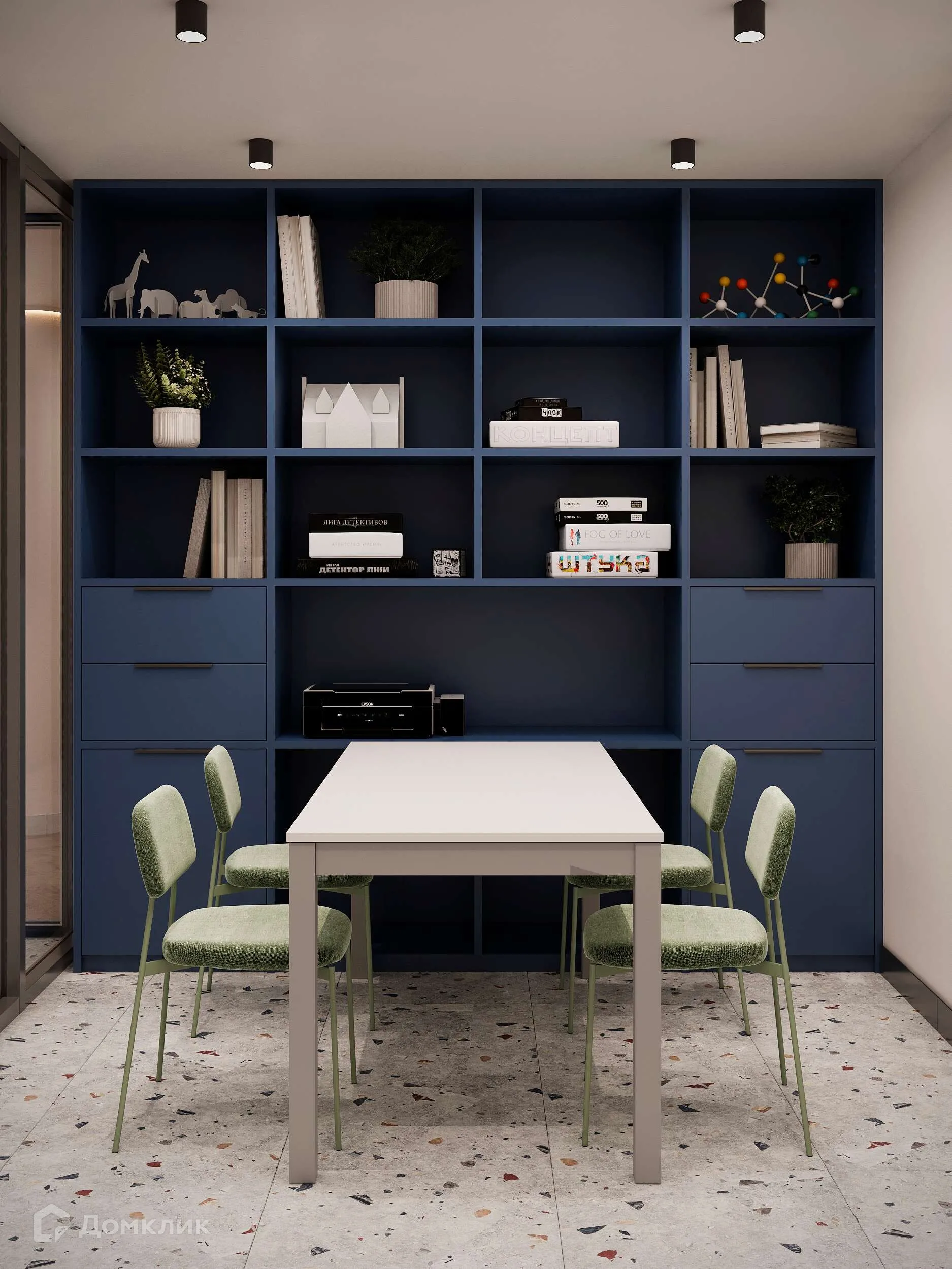 Планировка 2-комнатной квартиры 70.85 м² в ЖК Арт-кварталы, г. Рязань — фото 18