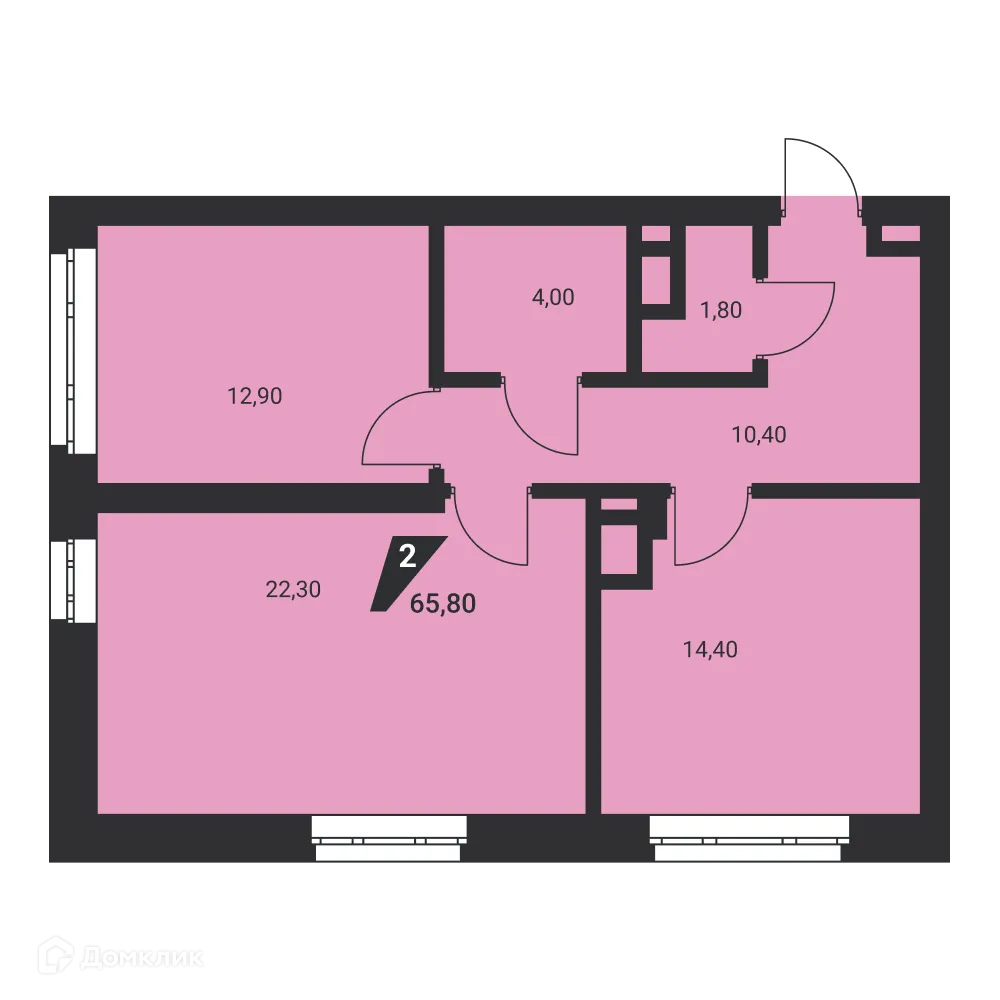 Фото квартиры в ЖК Квартал К3
